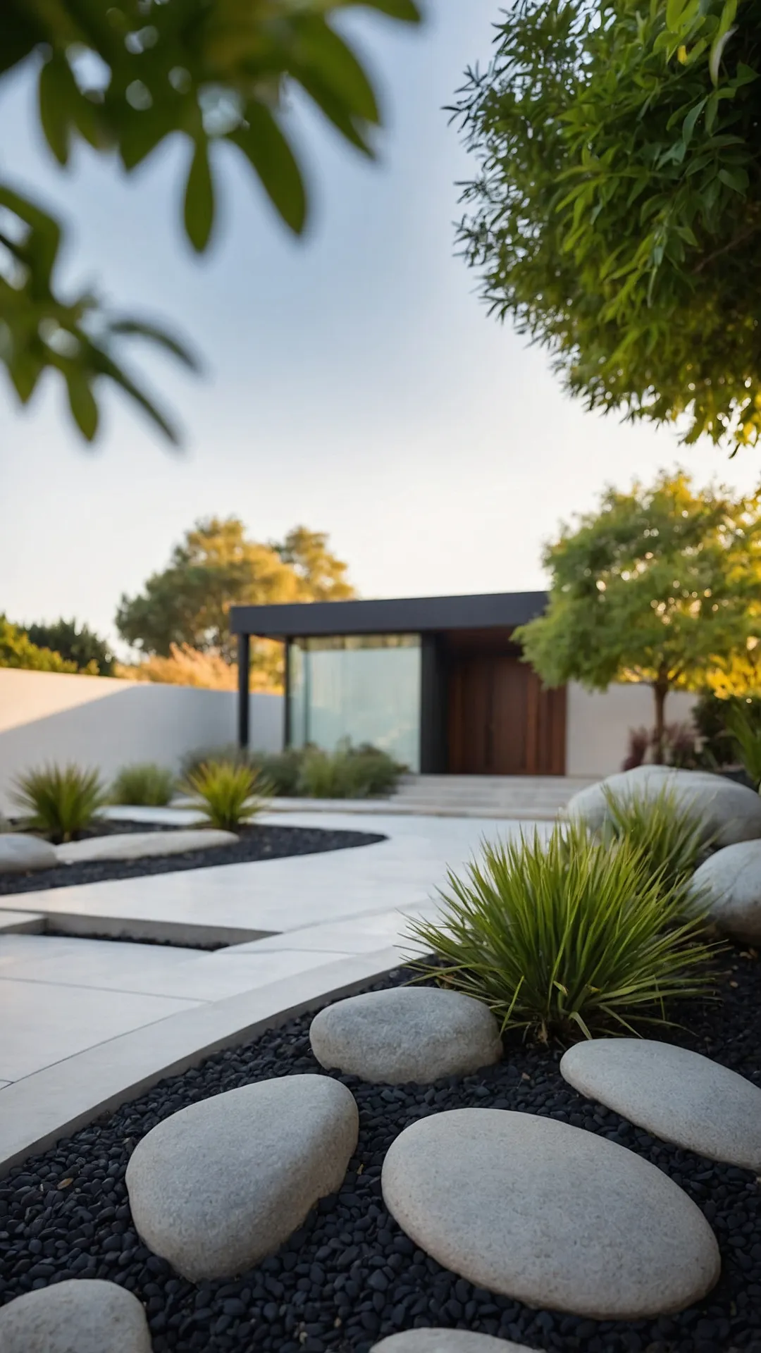 Sculpted Yard