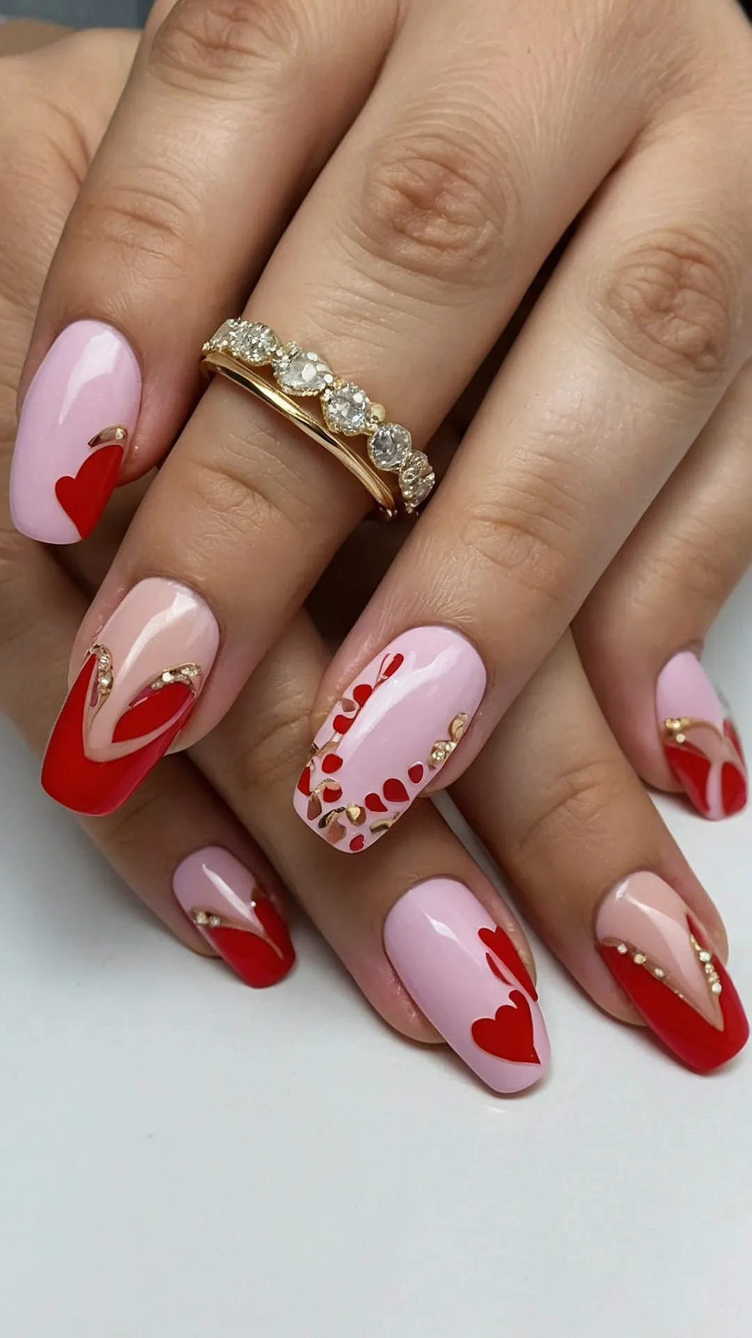 Flirty Valentine Nails