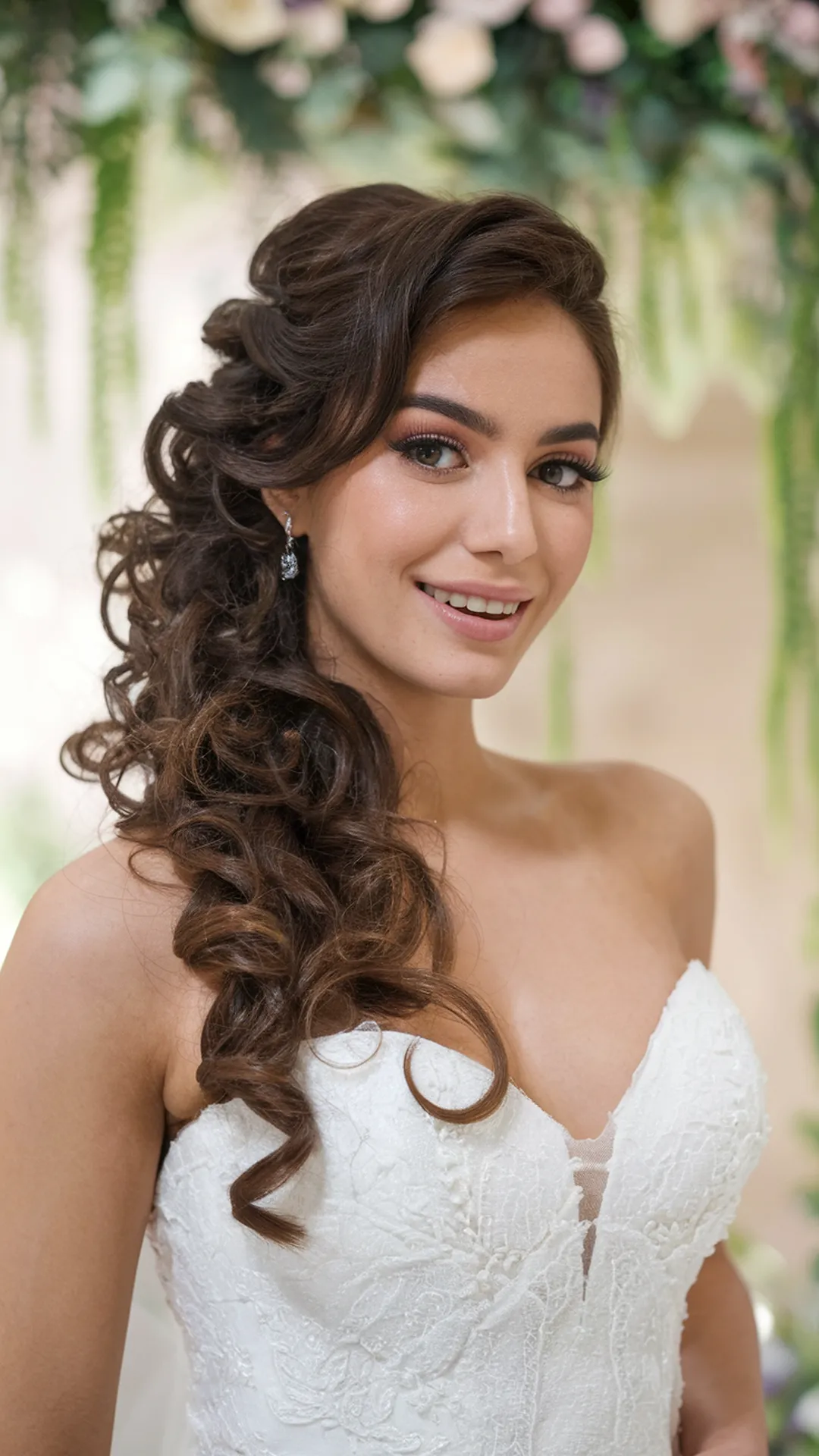 Romantic Bridal Hair Design