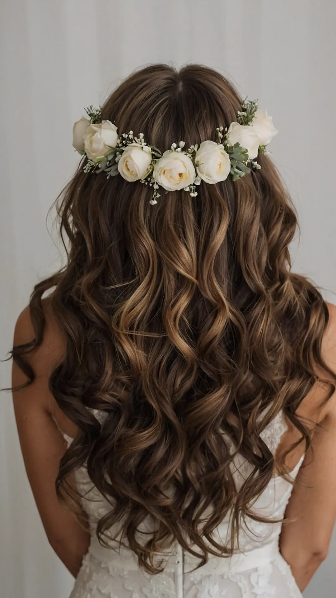 Flower Crowns: Wedding Day Elegance