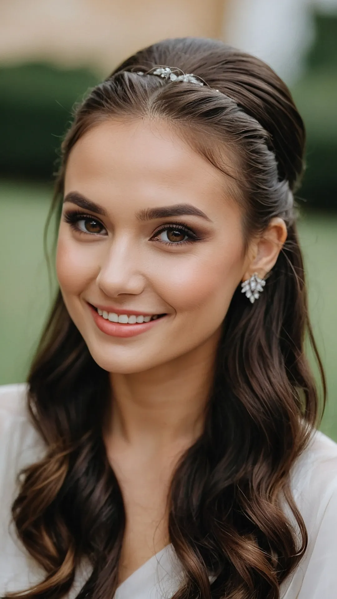 Glamorous Wedding Hair