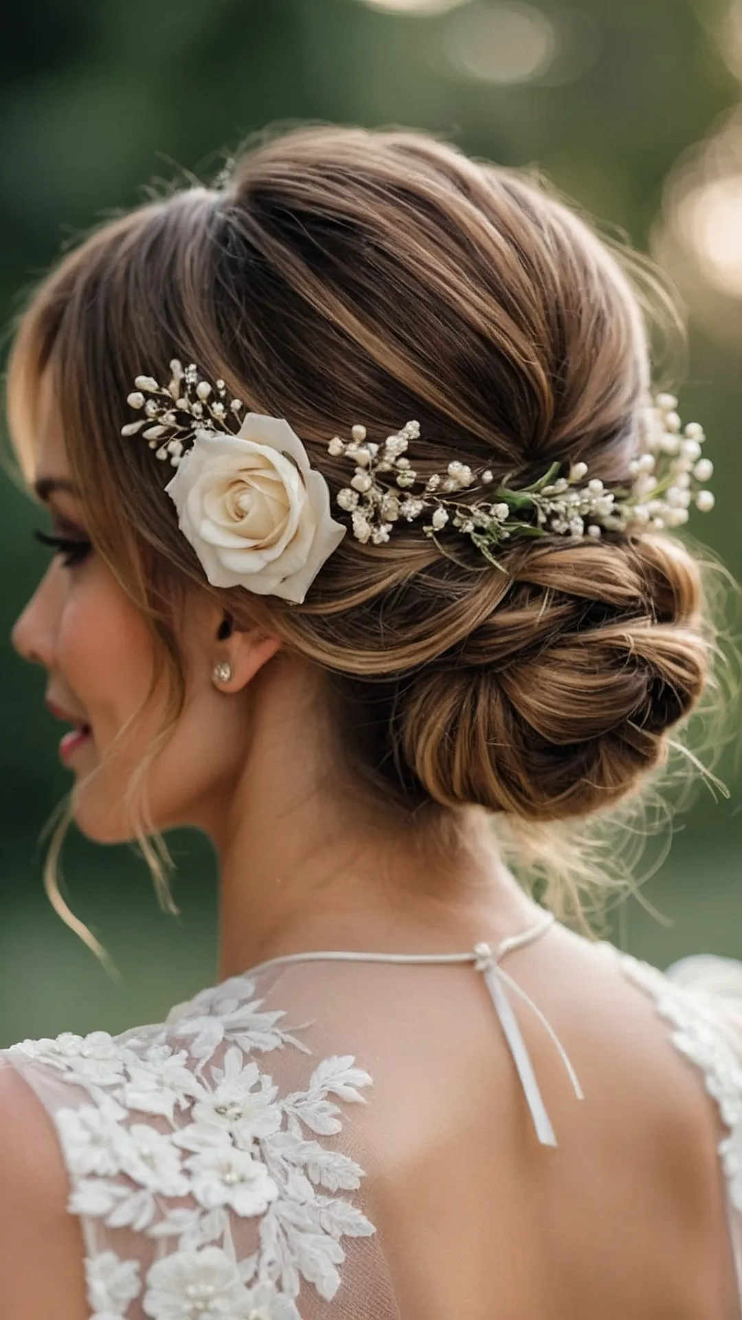 Floral Bun Bliss