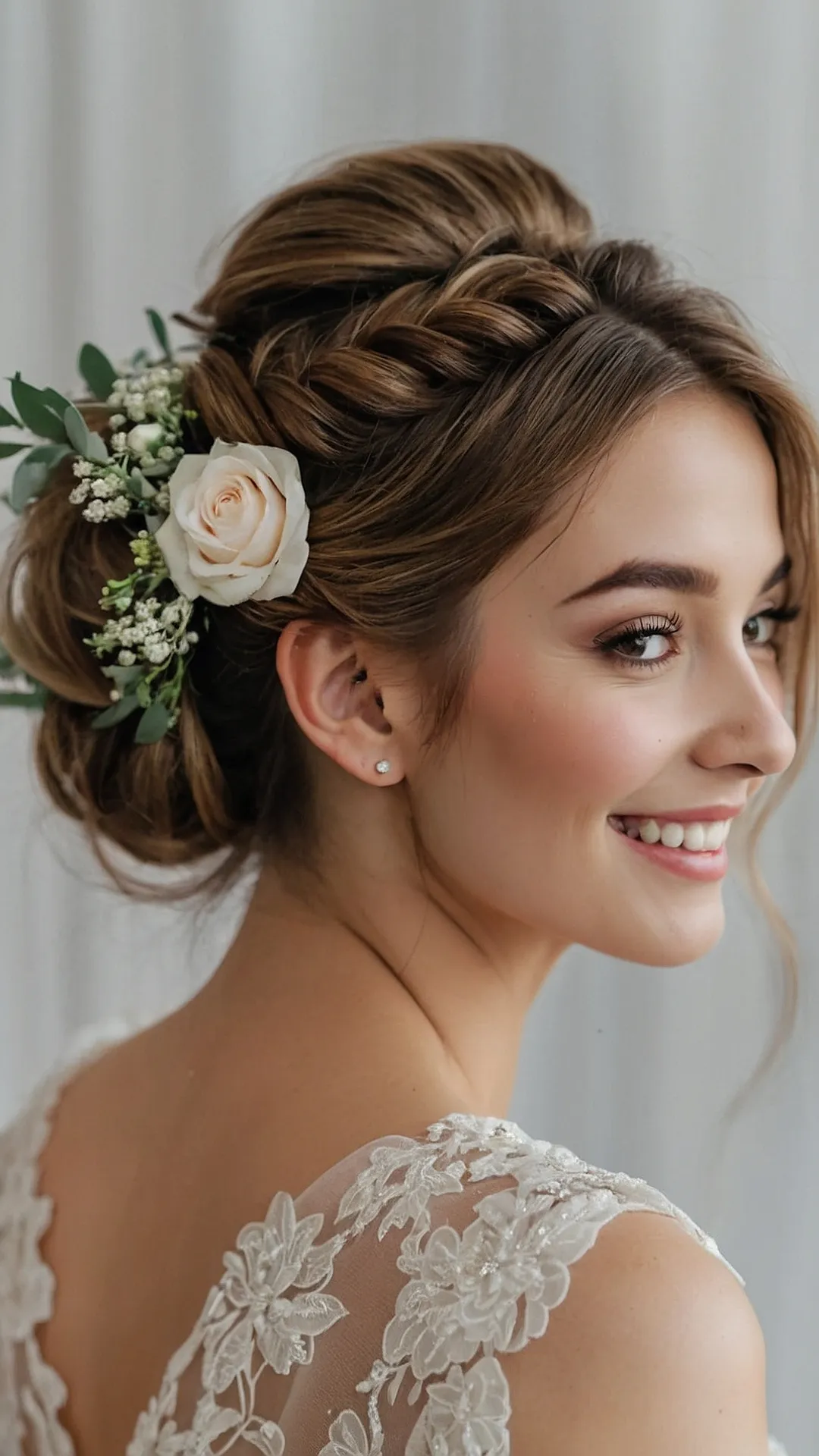 Wedding Hair in Bloom