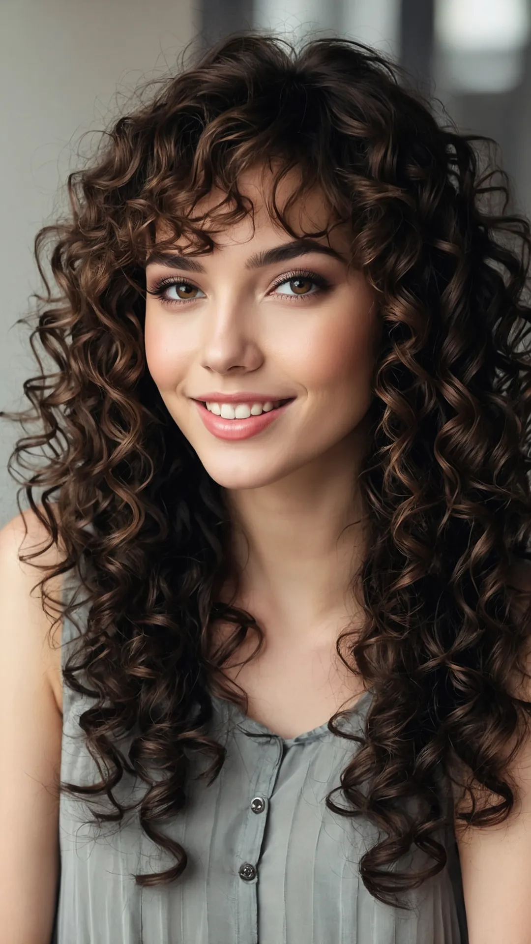 Bold Bangs, Bouncing Curls