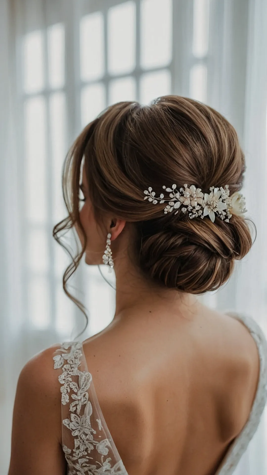 The Perfect Bridal Bun