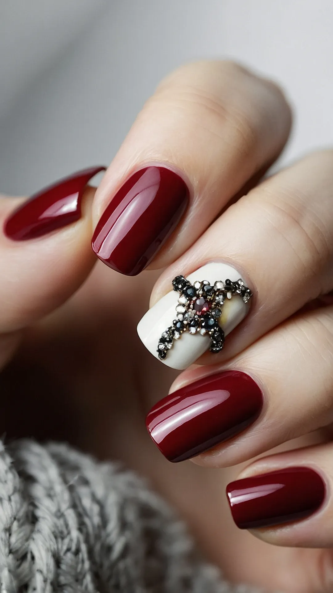 Sparkling Winter Mani