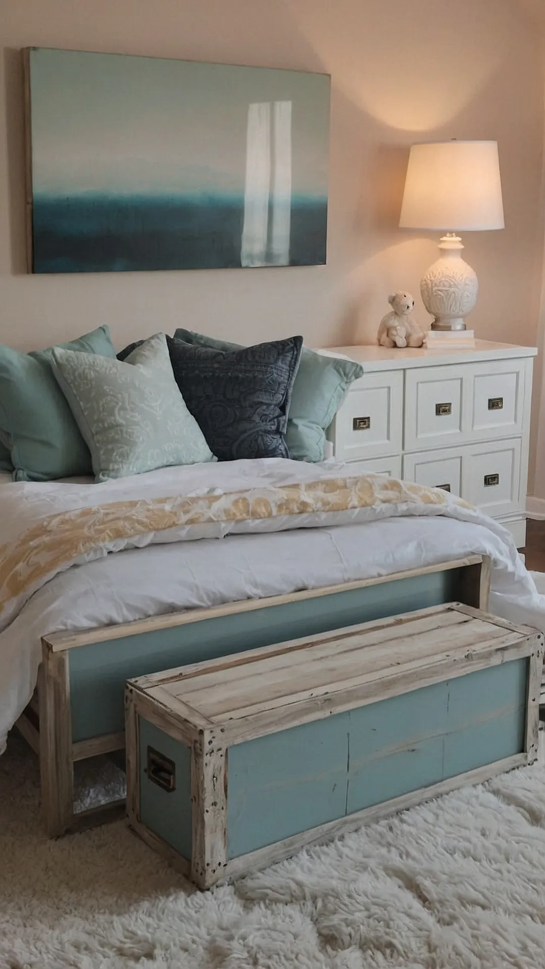 Seashell Chic Bedrooms