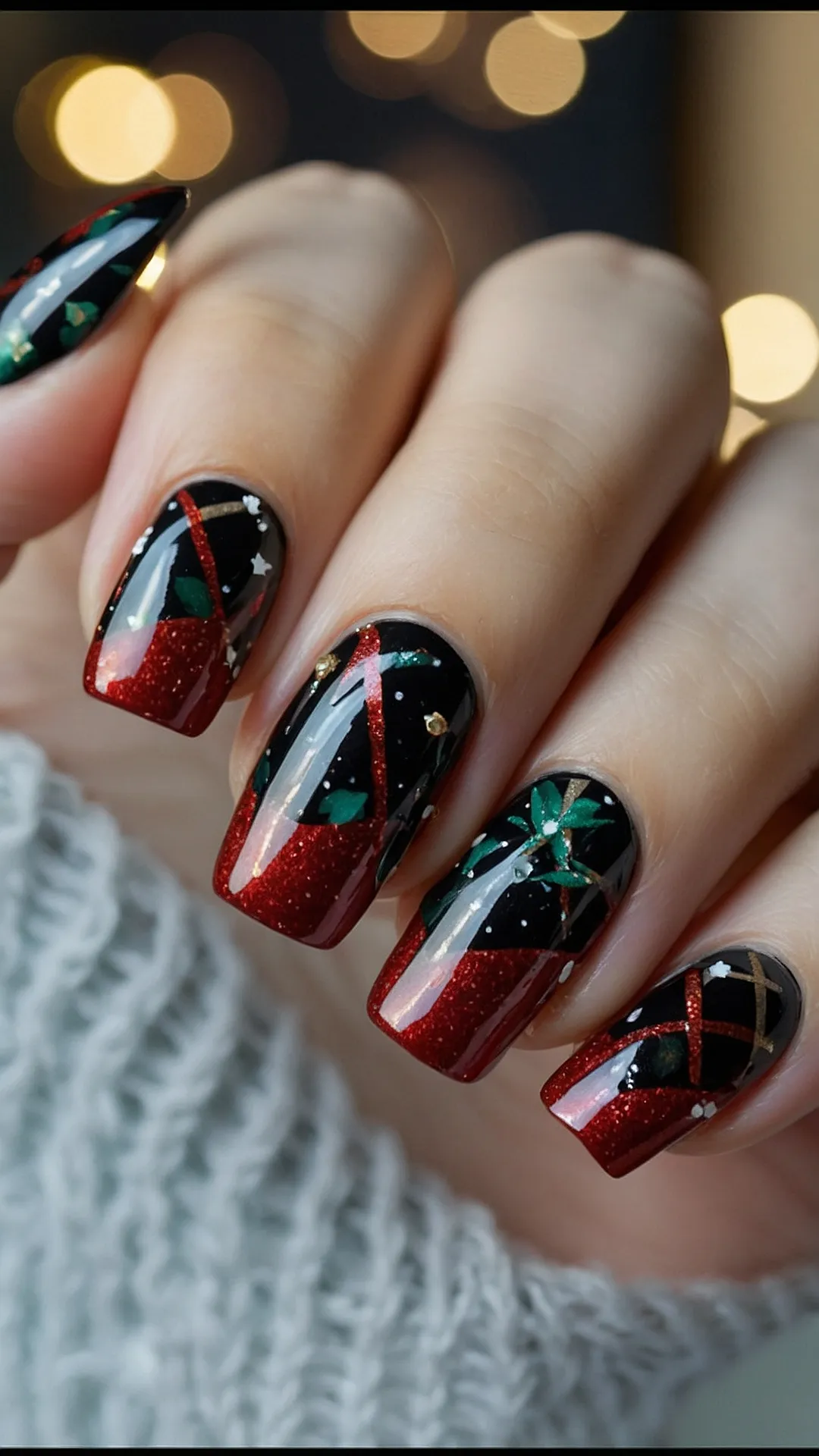 Yuletide Nail Designs