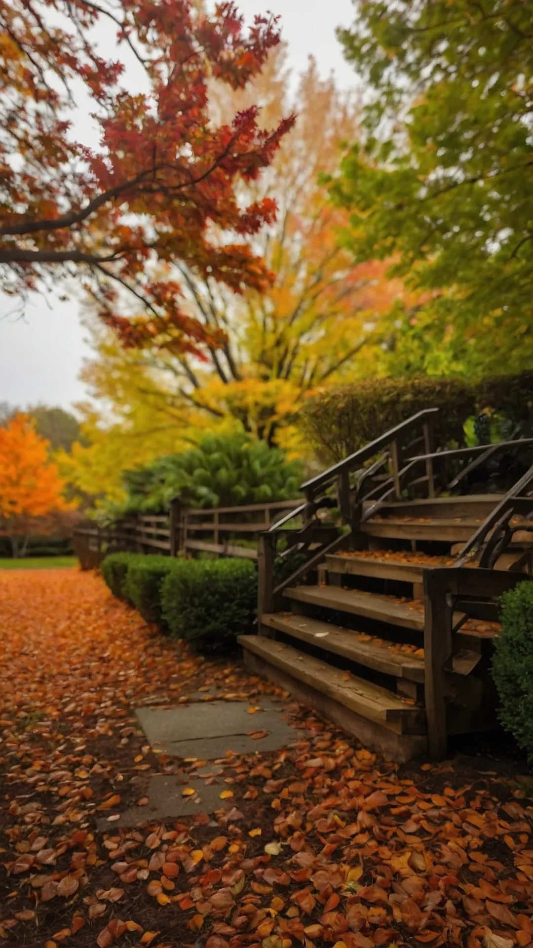 Fall Garden Steps: