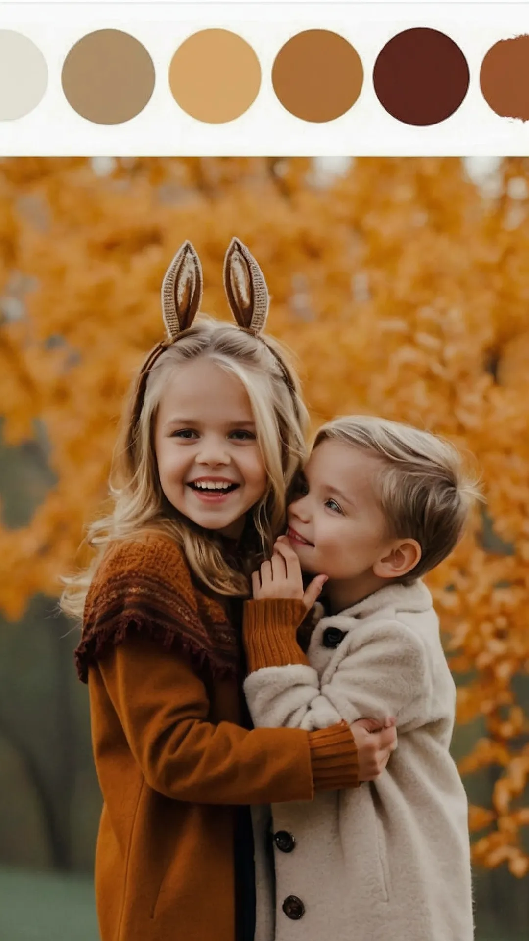 Sibs & Spiced Hues: Fall Family Portraits