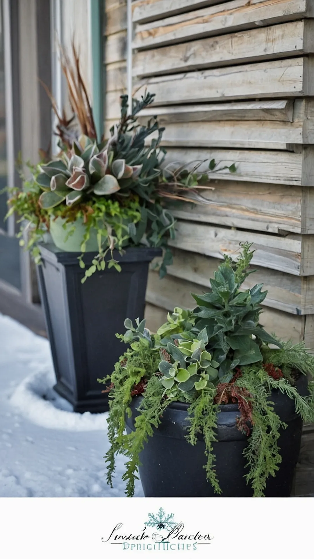 Frosted Foliage: