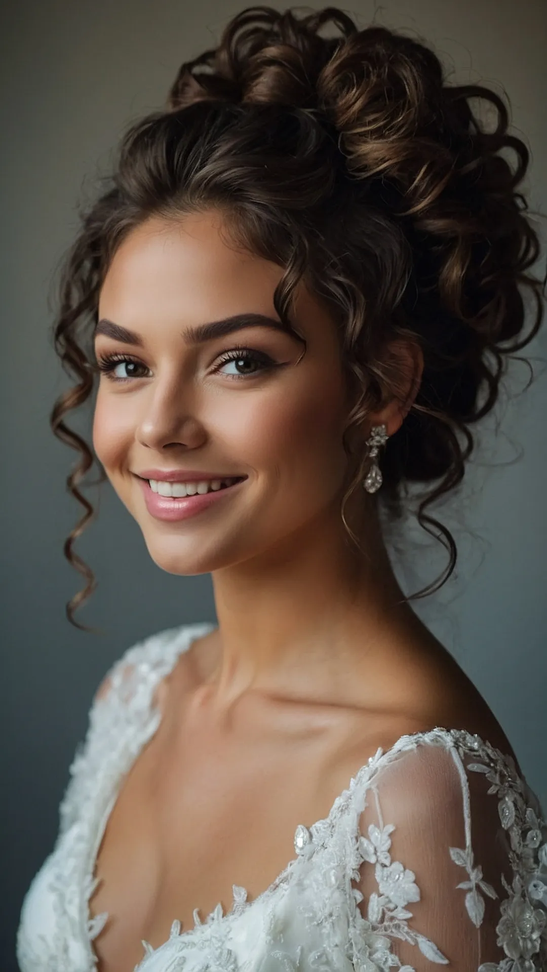 Embrace Your Curls: Bridal Style