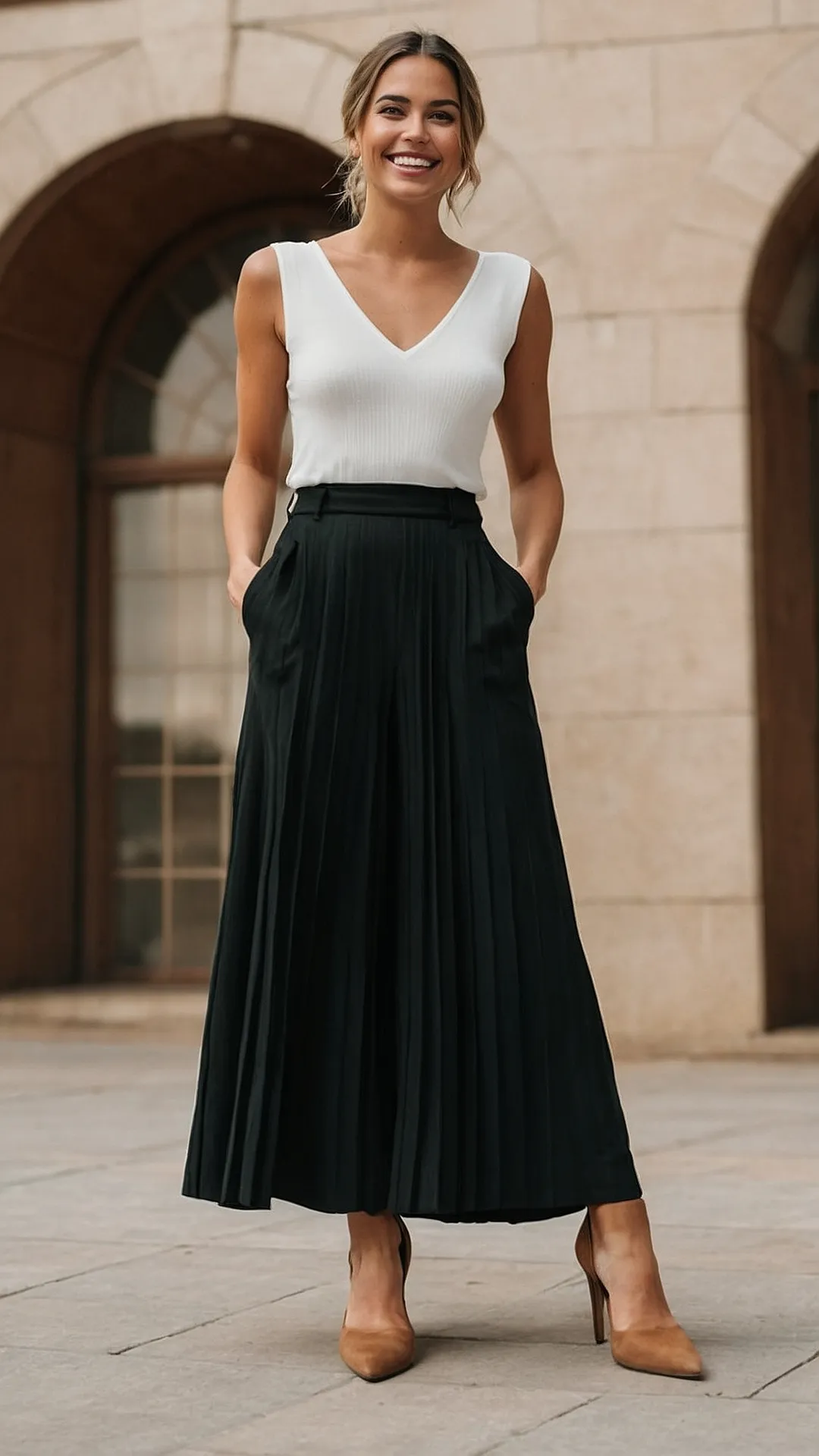 Fall's Pleated Perfection