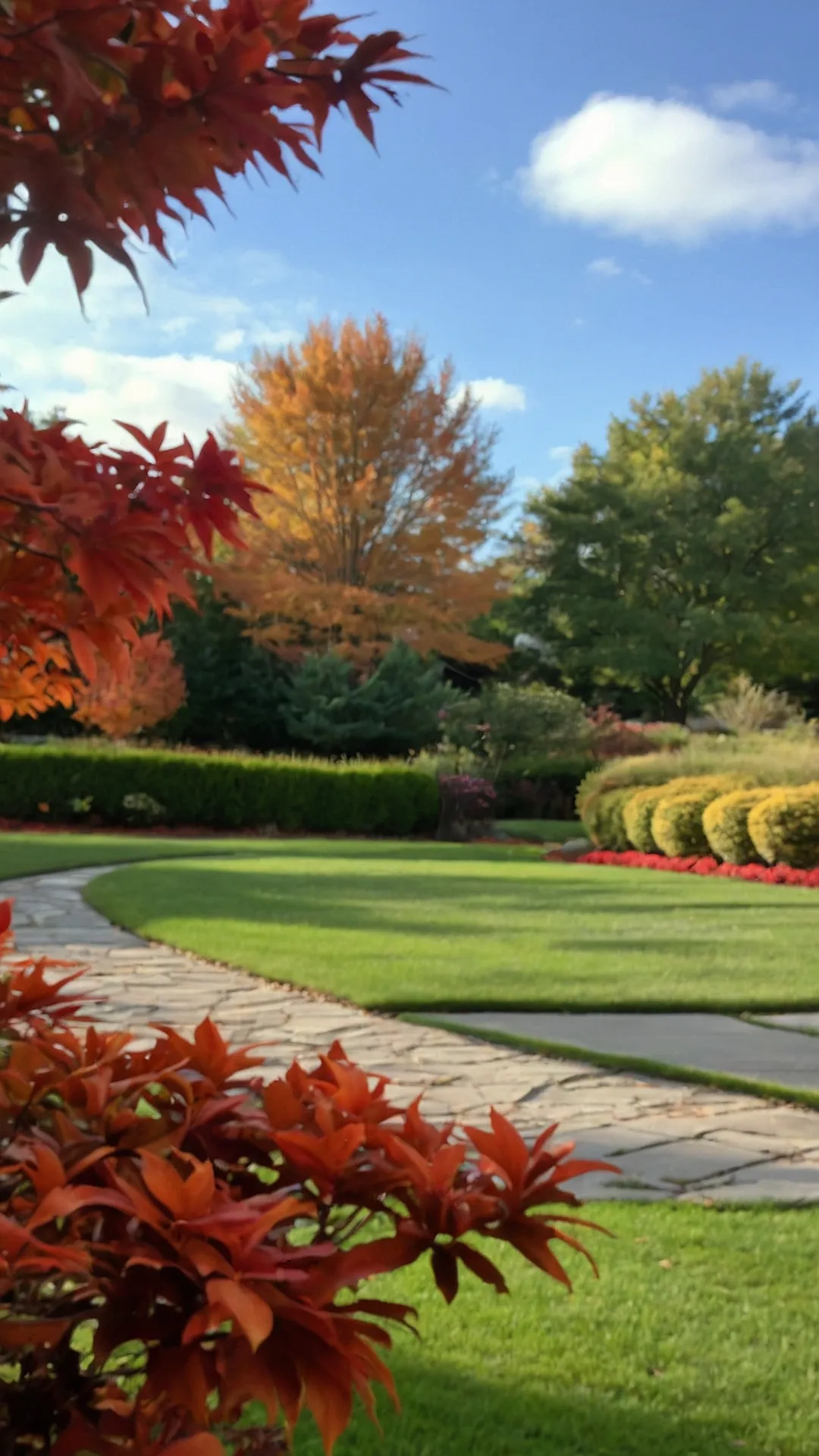 Fall Garden: A Walk in the Park: