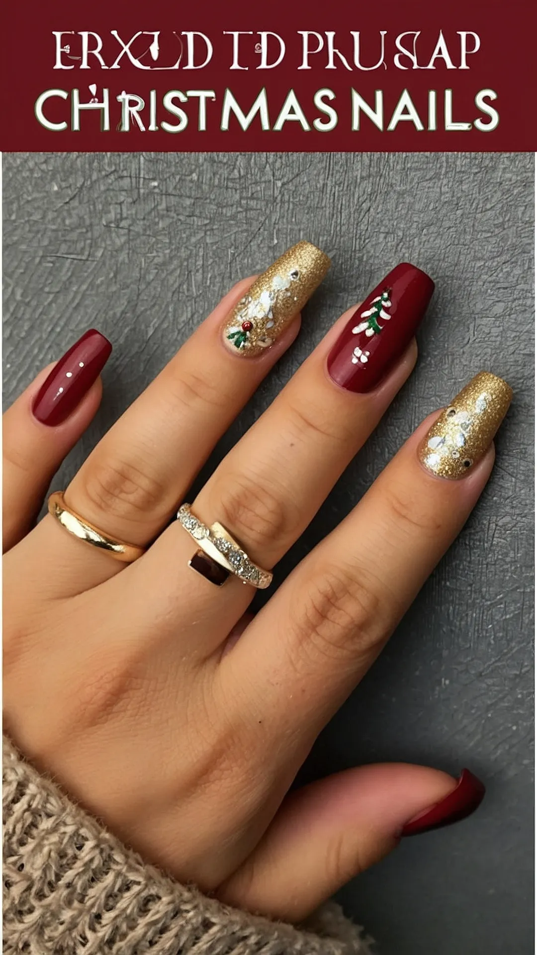 Holly Jolly Mani