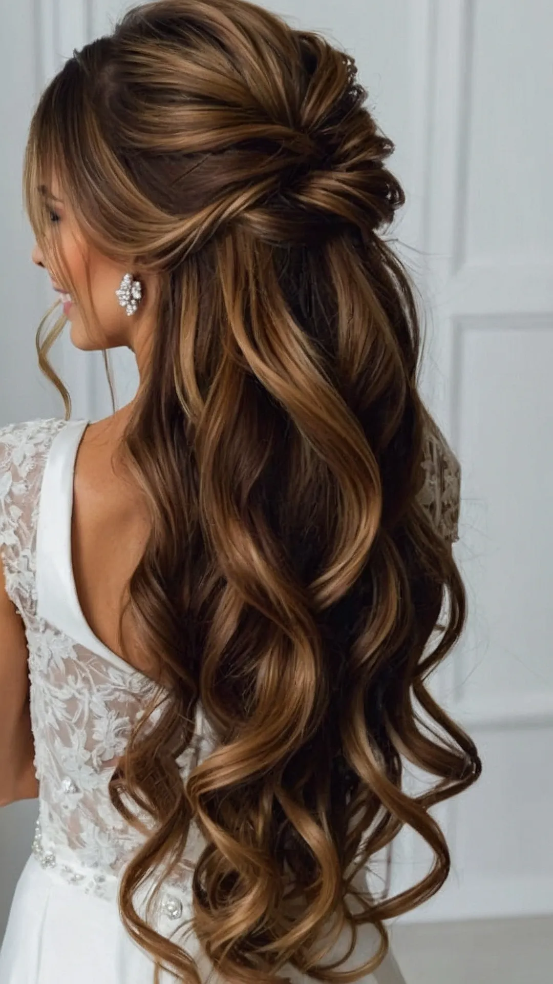 Long Hair, Winning Bridal Styles