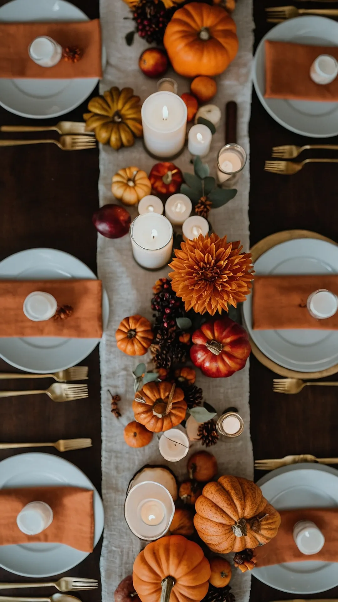 Spice & Shine: Fall Table Setting