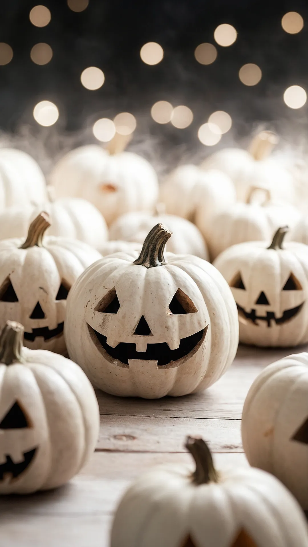 Boo-tiful White Pumpkins!