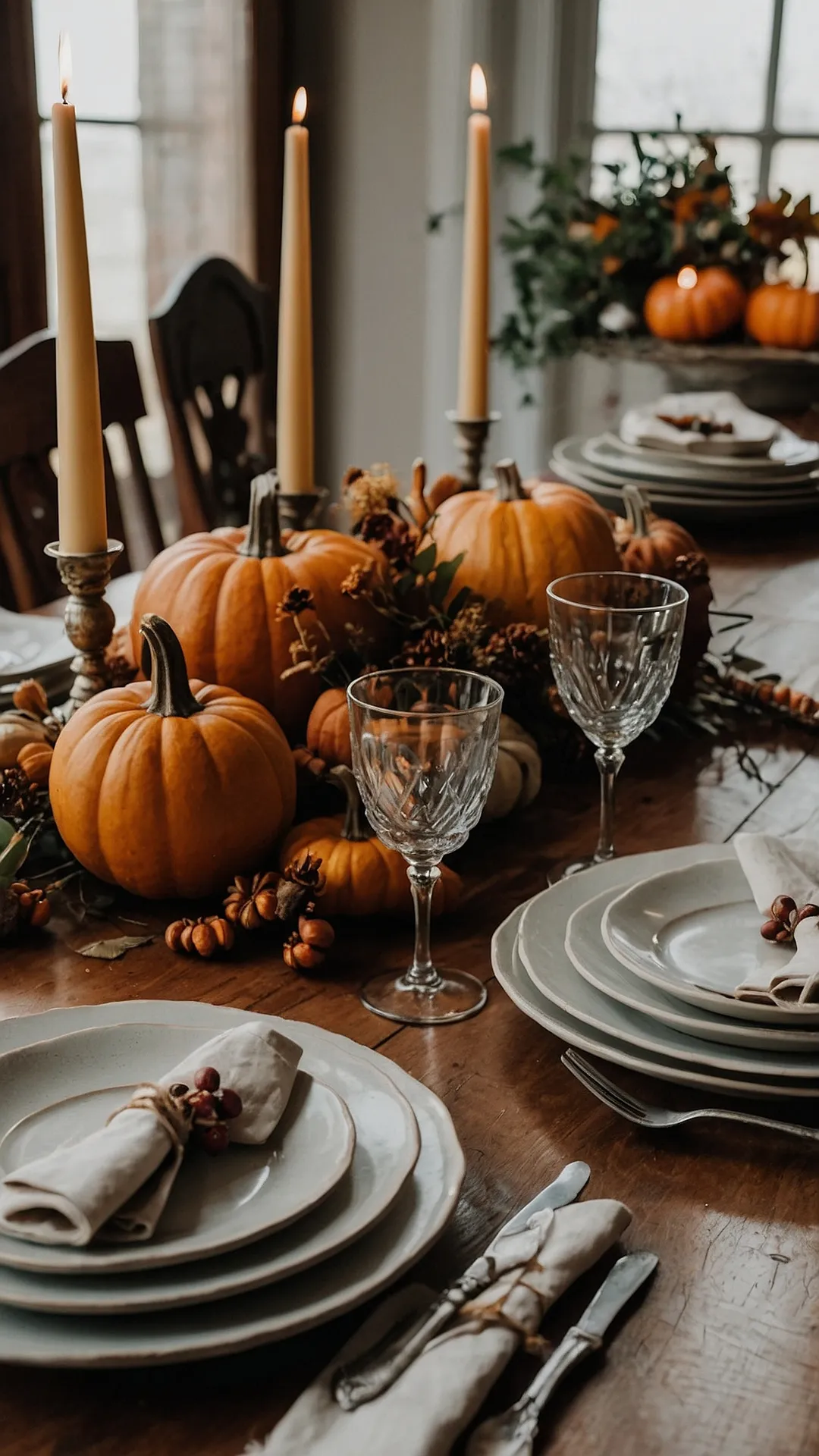 Fall Table: Pumpkin Spice & Everything Nice