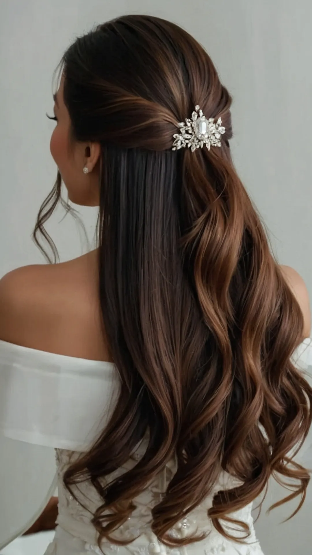 Long Hair, Don't Care: Bridal Style Inspiration