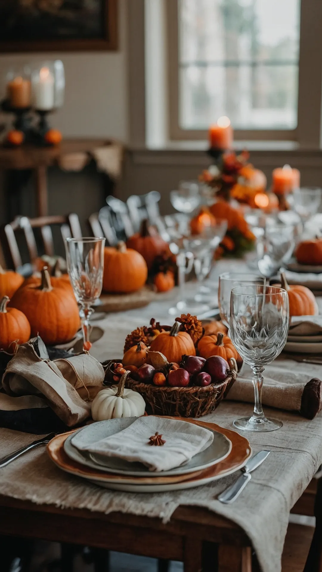 Fall Tablescape: A Touch of Pumpkin Spice