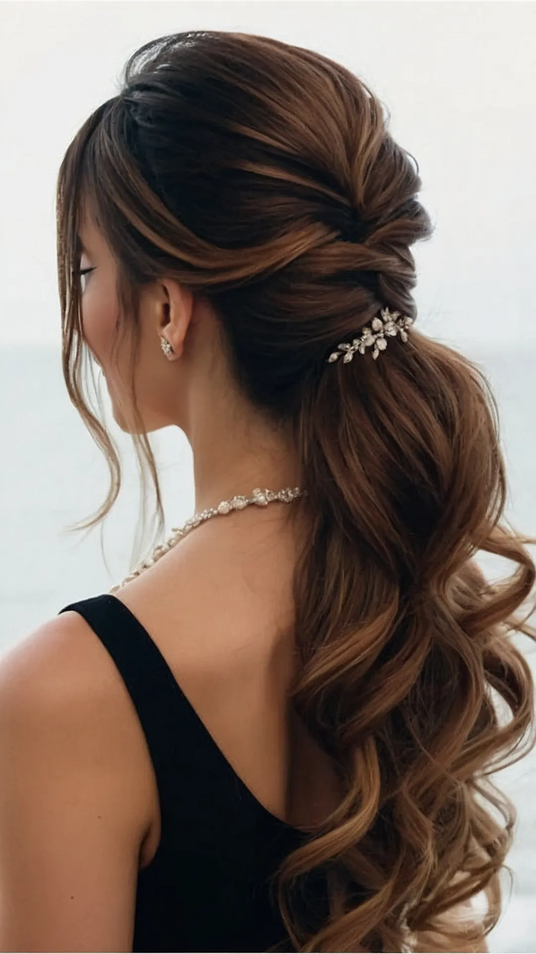 Bridal Hair Goals: Long and Lovely