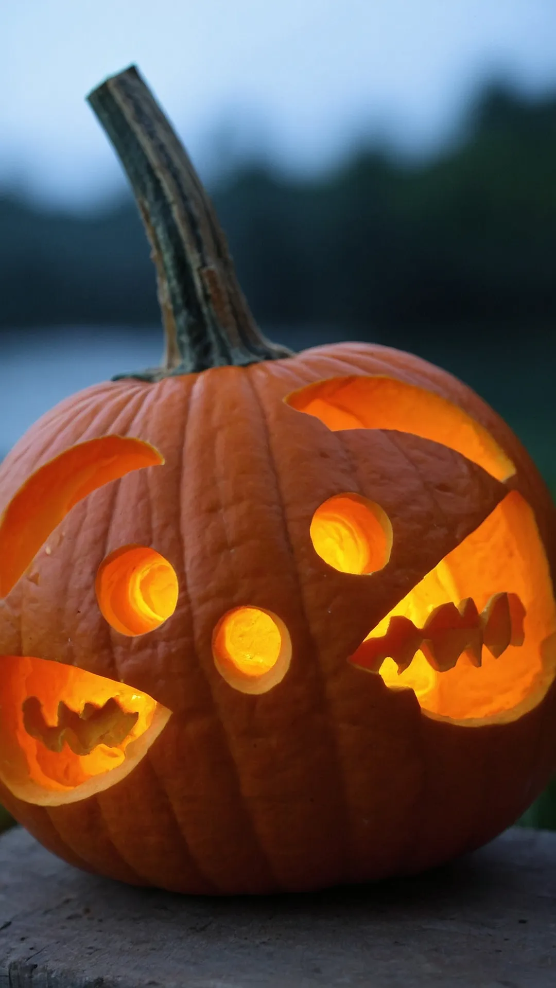 Glow-Up Pumpkin: