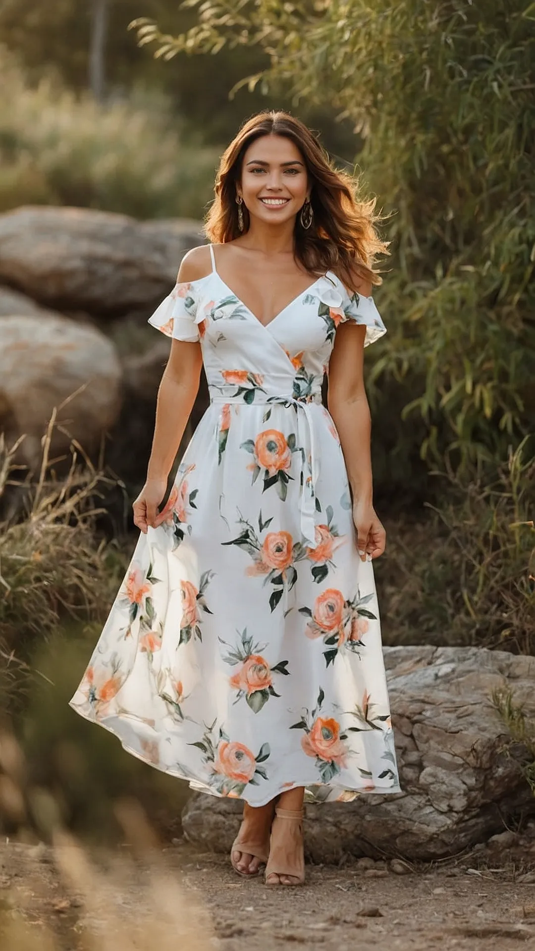 Whimsical Floral Maxi Dresses for Bohemian Vibes