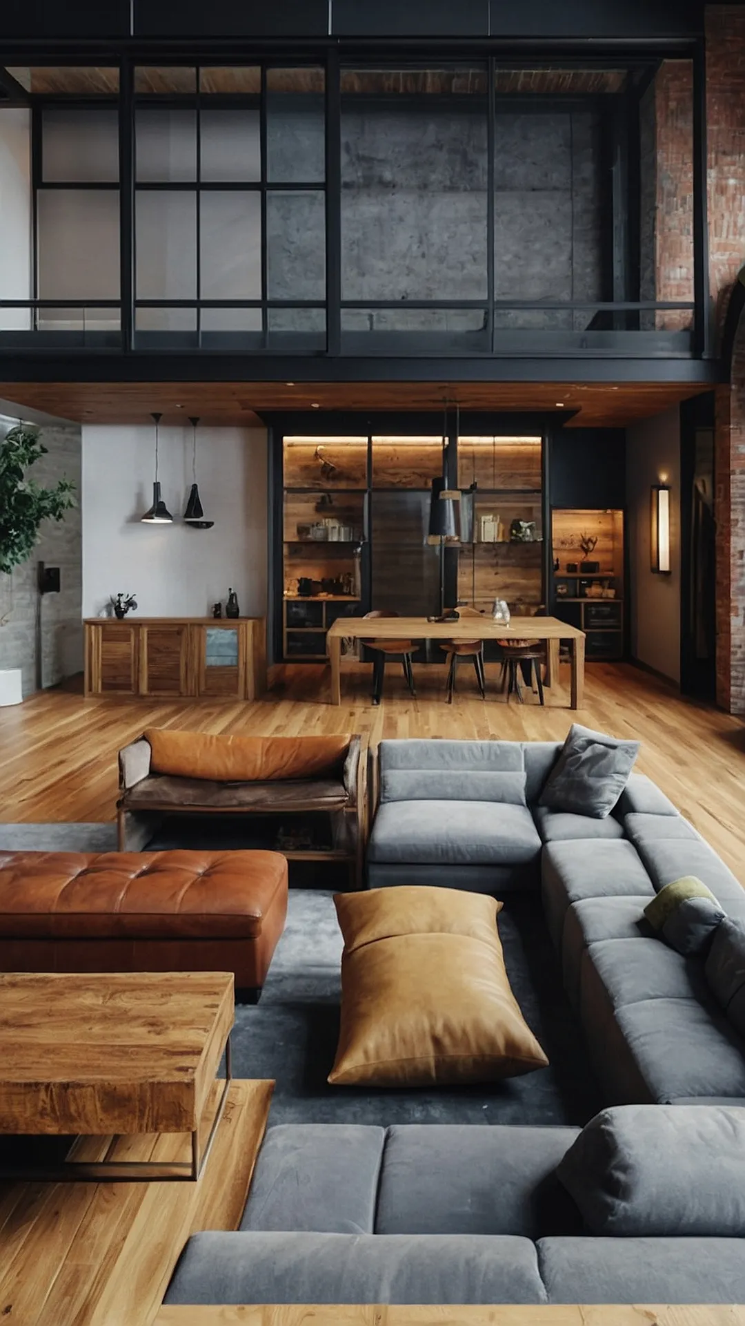 Versatile Loft Design Ideas for Work and Play