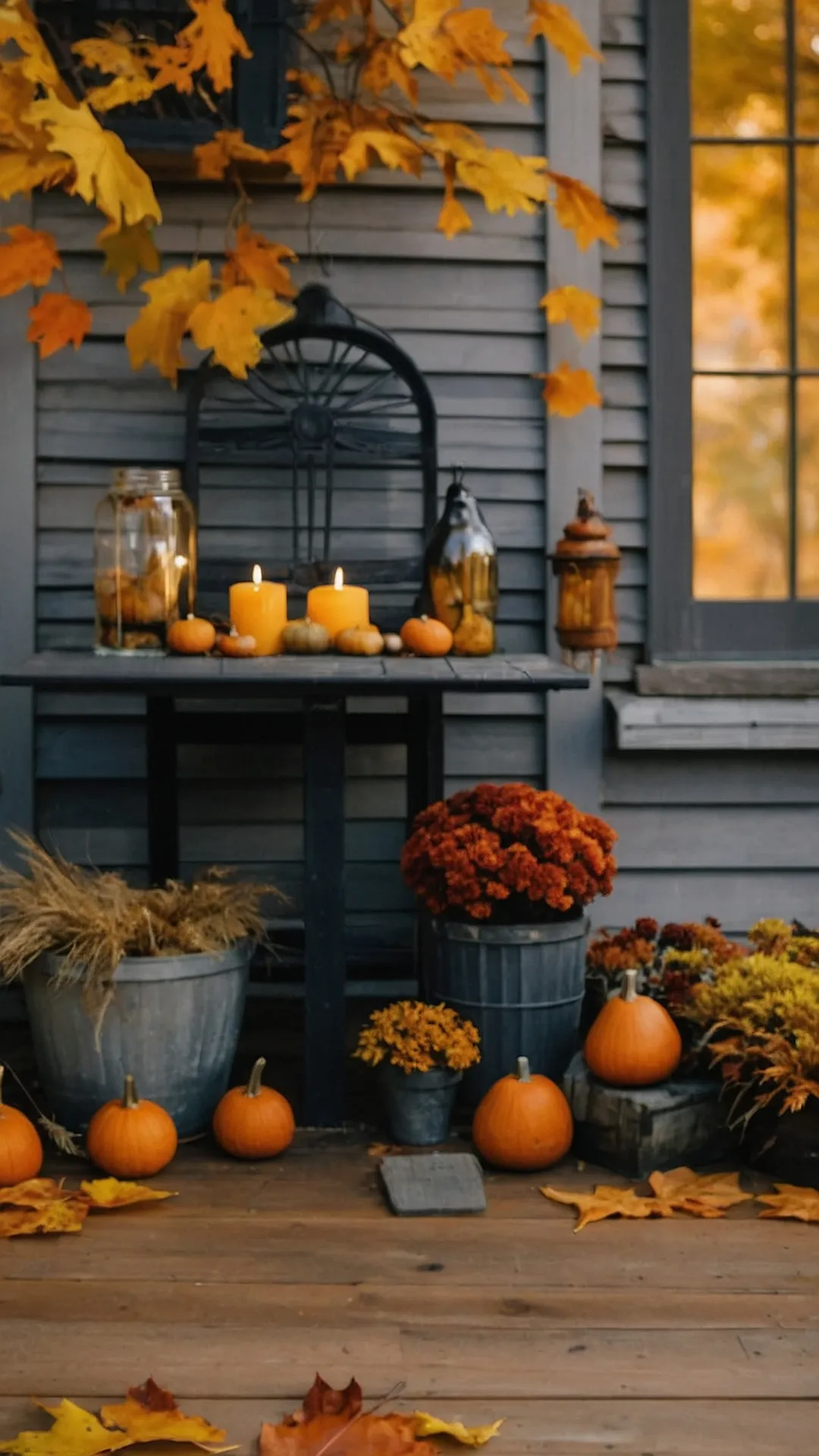 Pumpkin & Leaf Serenade