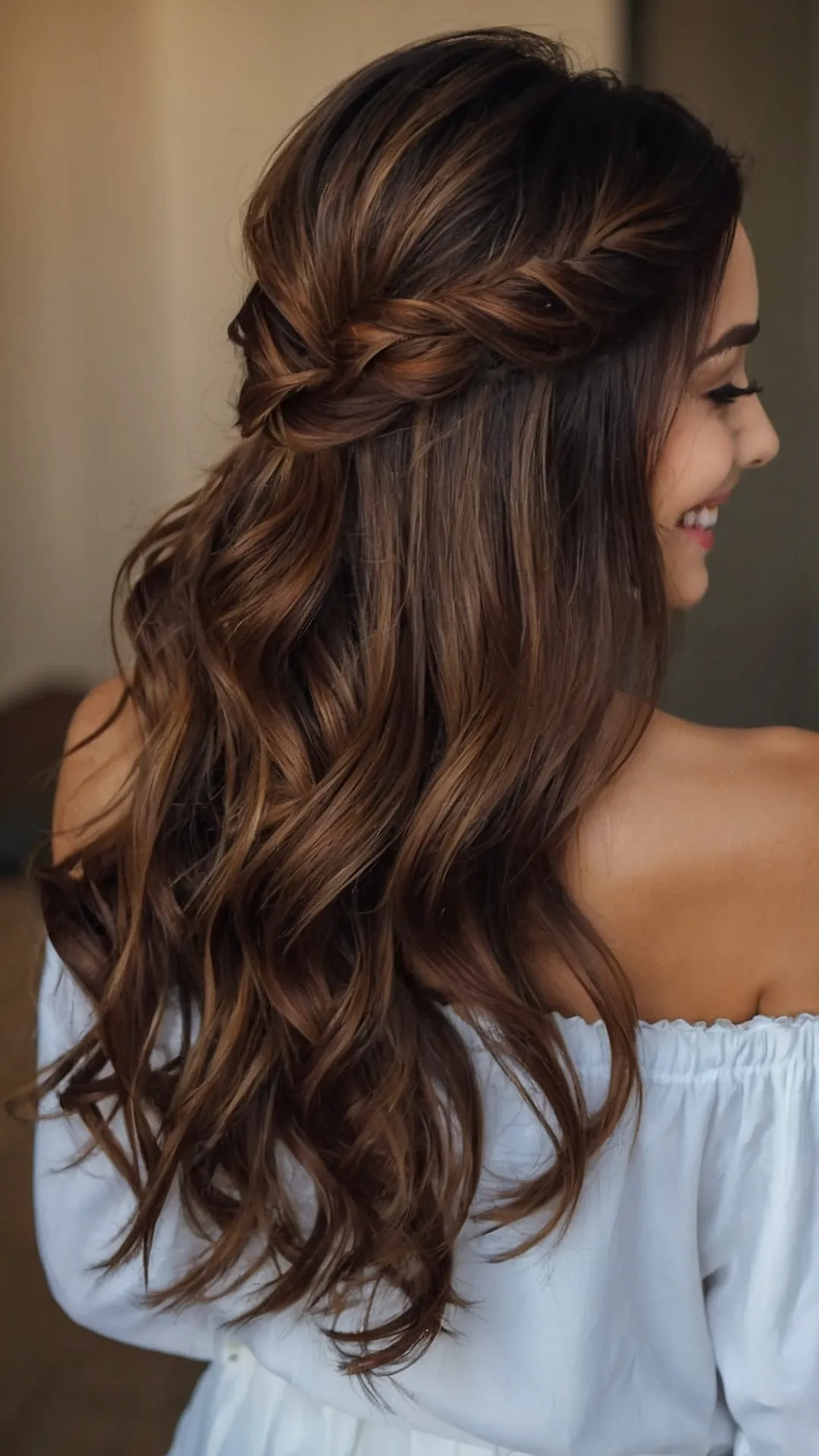 Half-Up, Half-Down Braid Magic