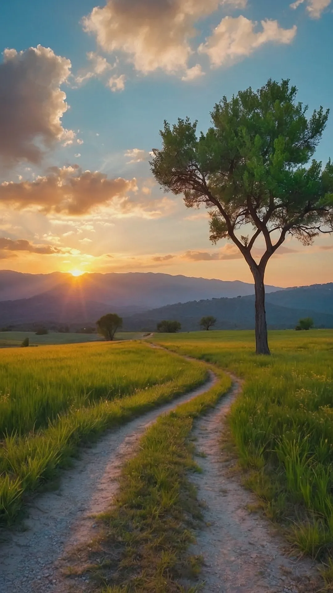 Peaceful Grassland Zen