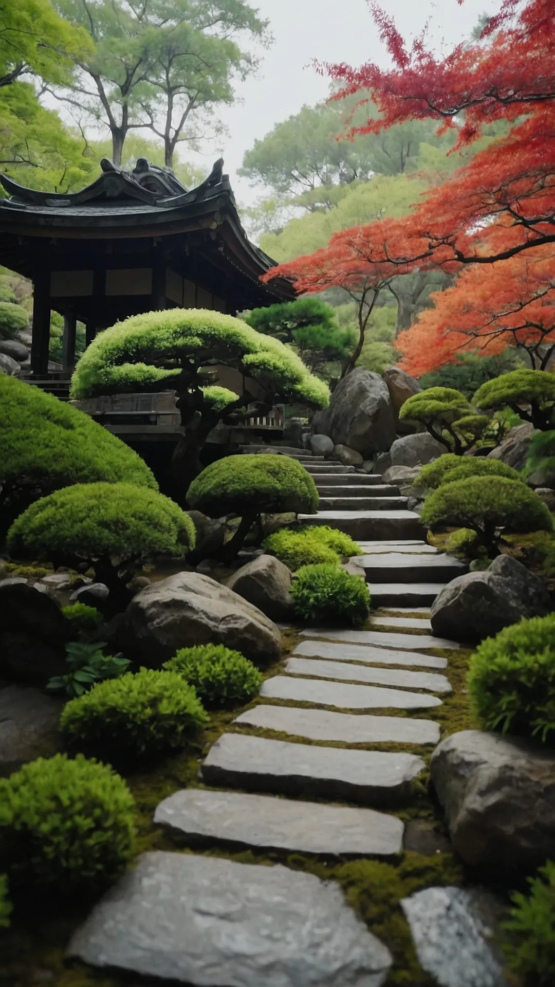 Stone Path to Zen: