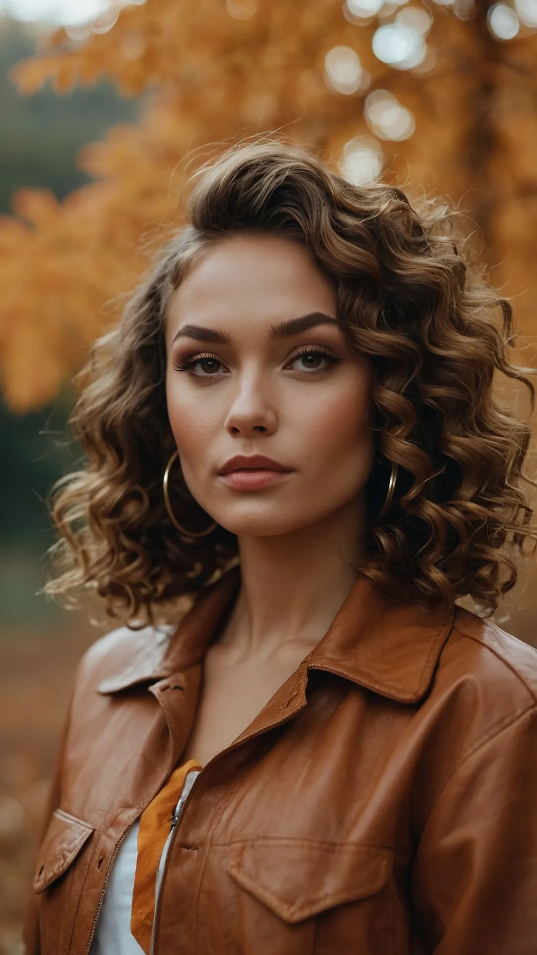 Autumn Hair Goals: Curly & Cute