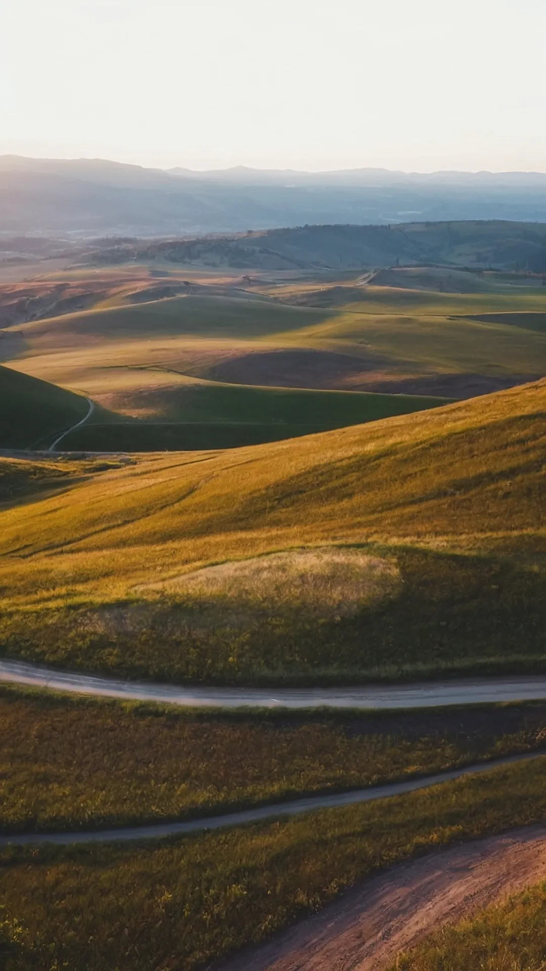 Rolling Hills and Winding Roads: