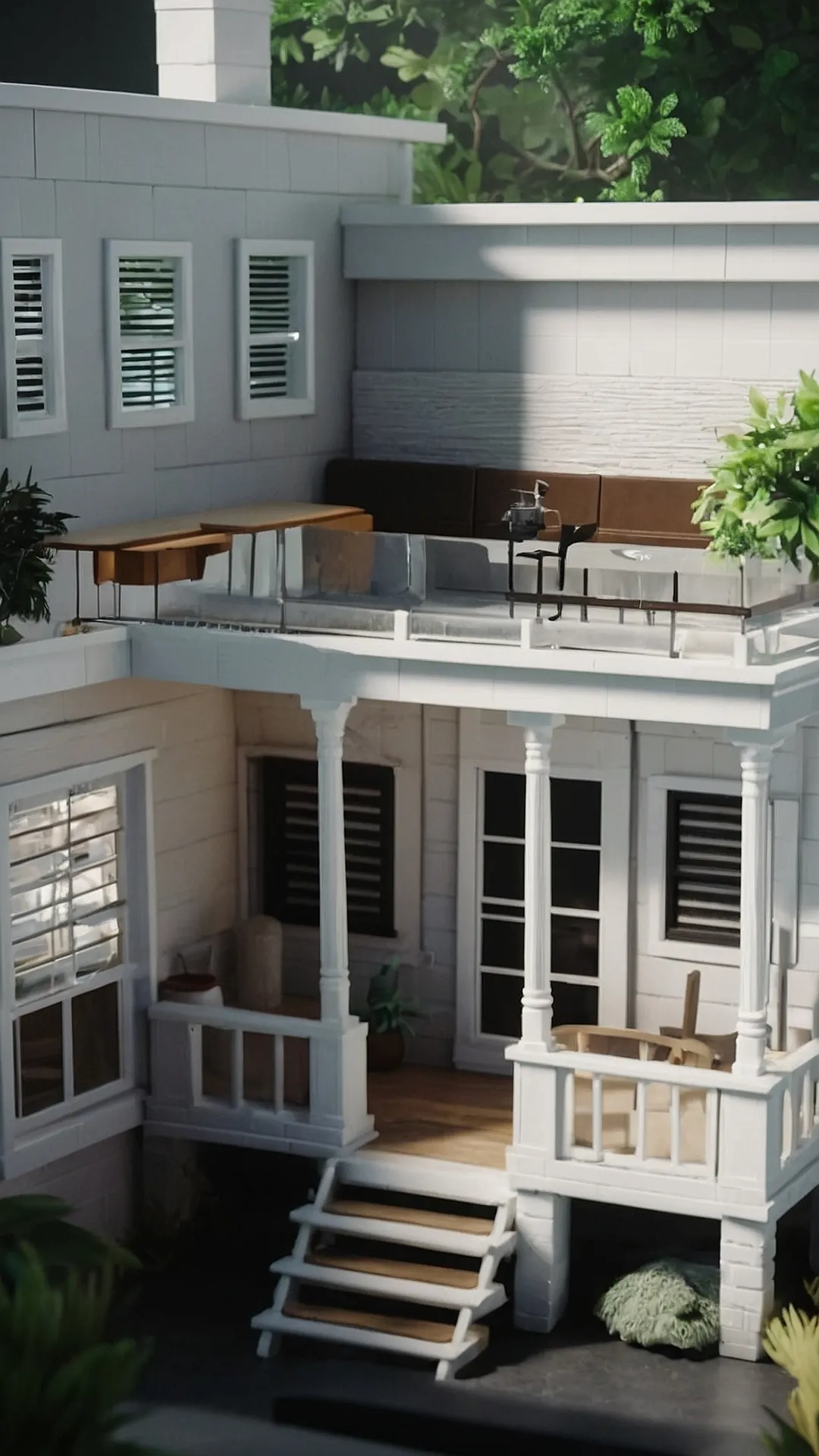 Bloxburg Haven: Balcony Bliss