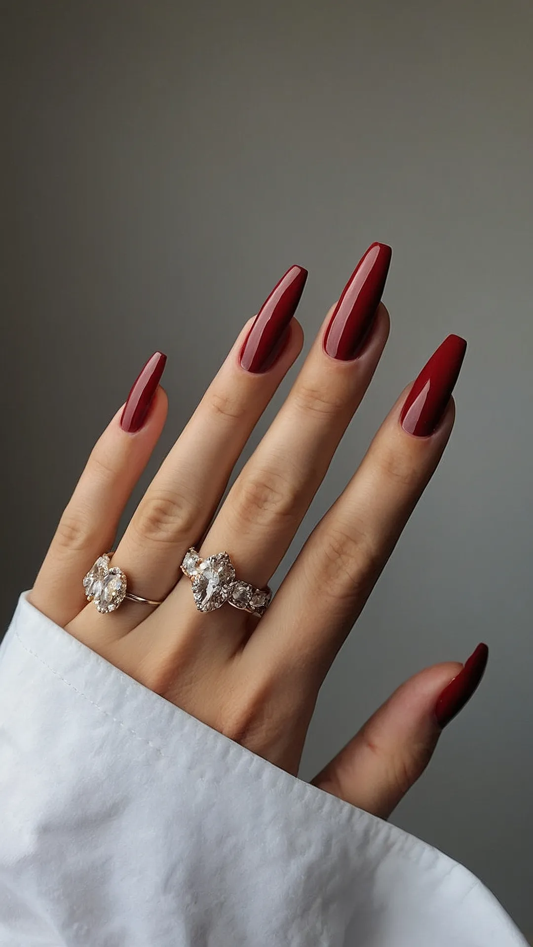 Burgundy Sparkle: