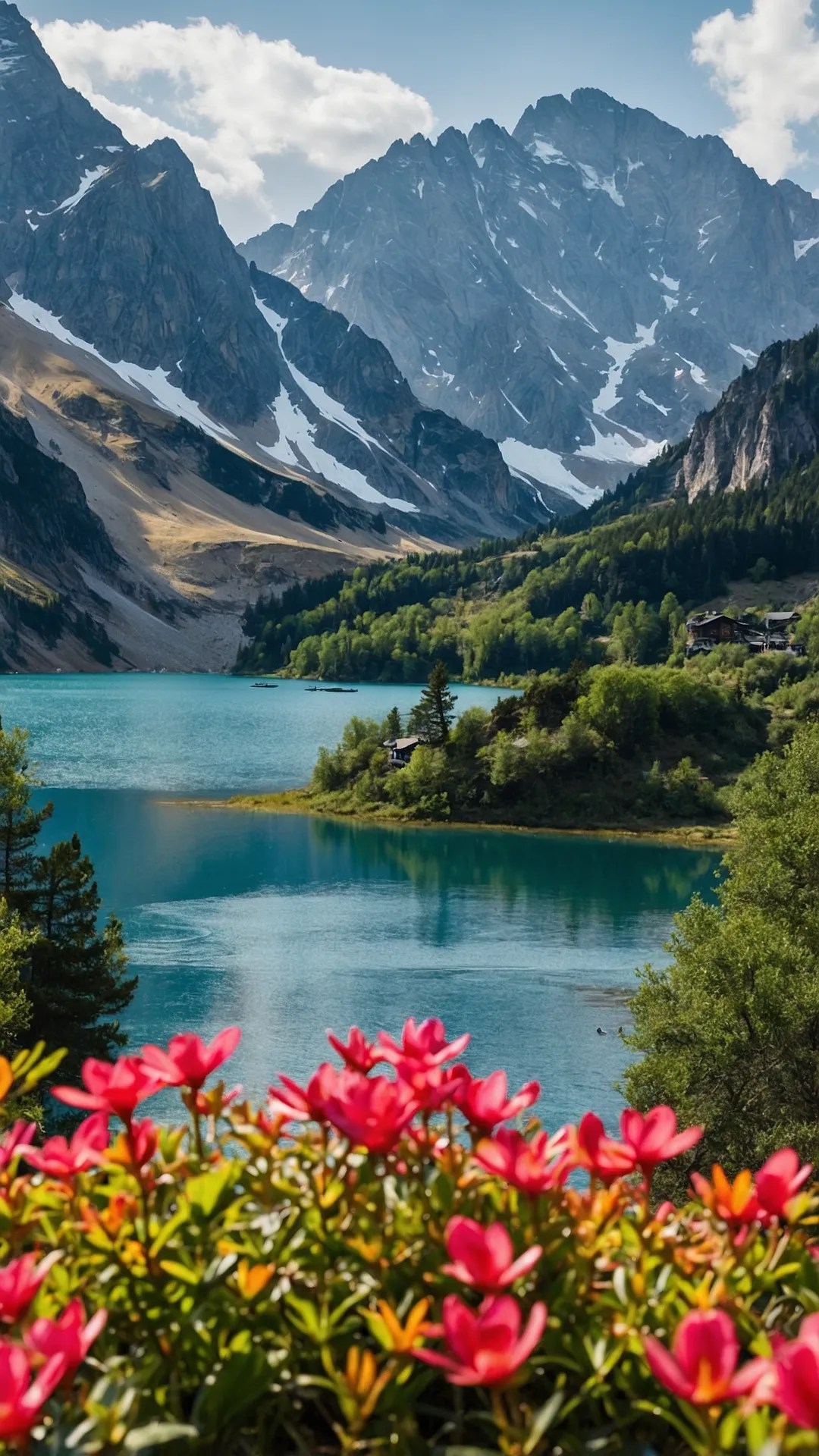 Alpine Blooms & Liquid Glass
