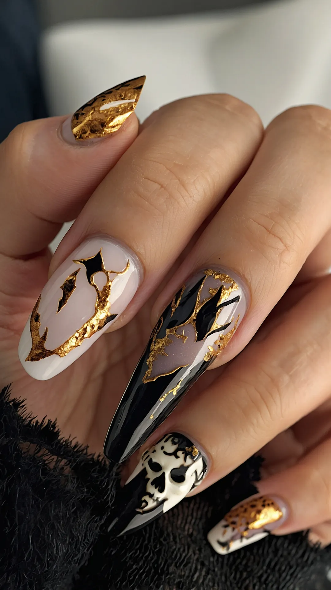 Gilded Skull Glam