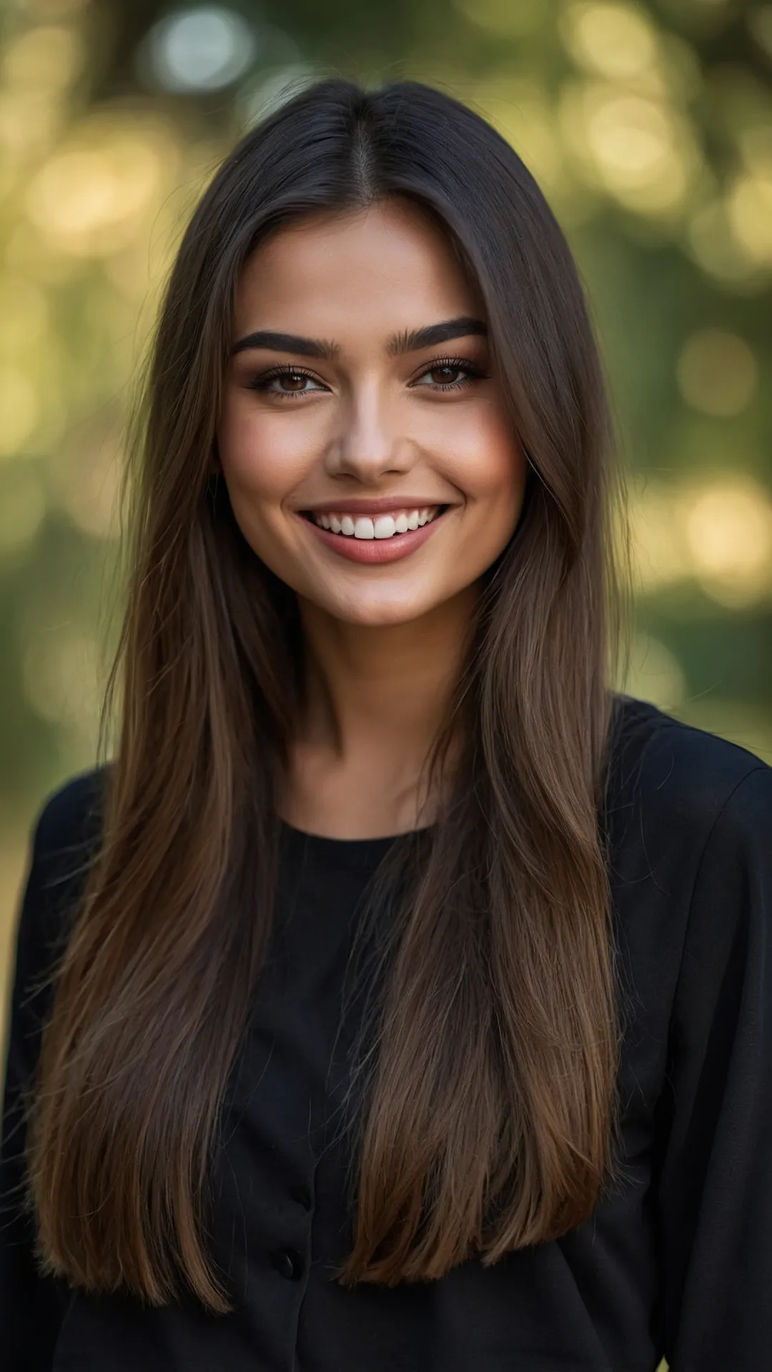 Effortless Edge: Straight Hair Magic