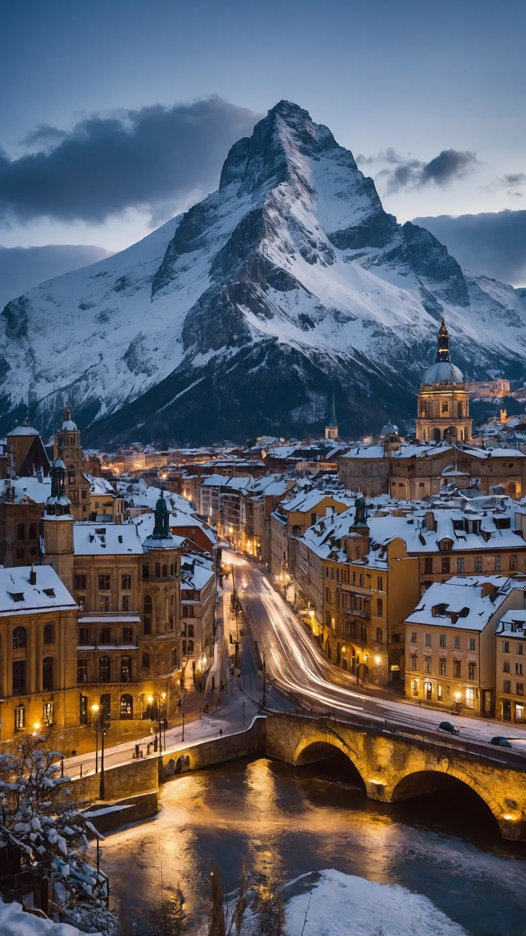 Alpine Glow, Urban Flow