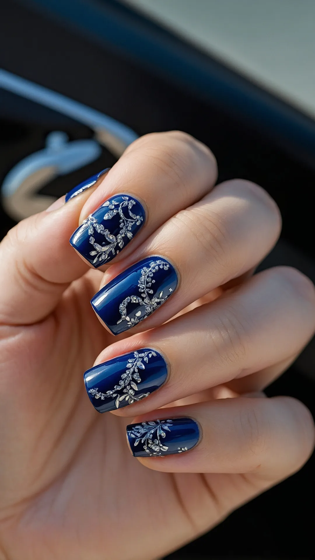 Icy Edge Nails