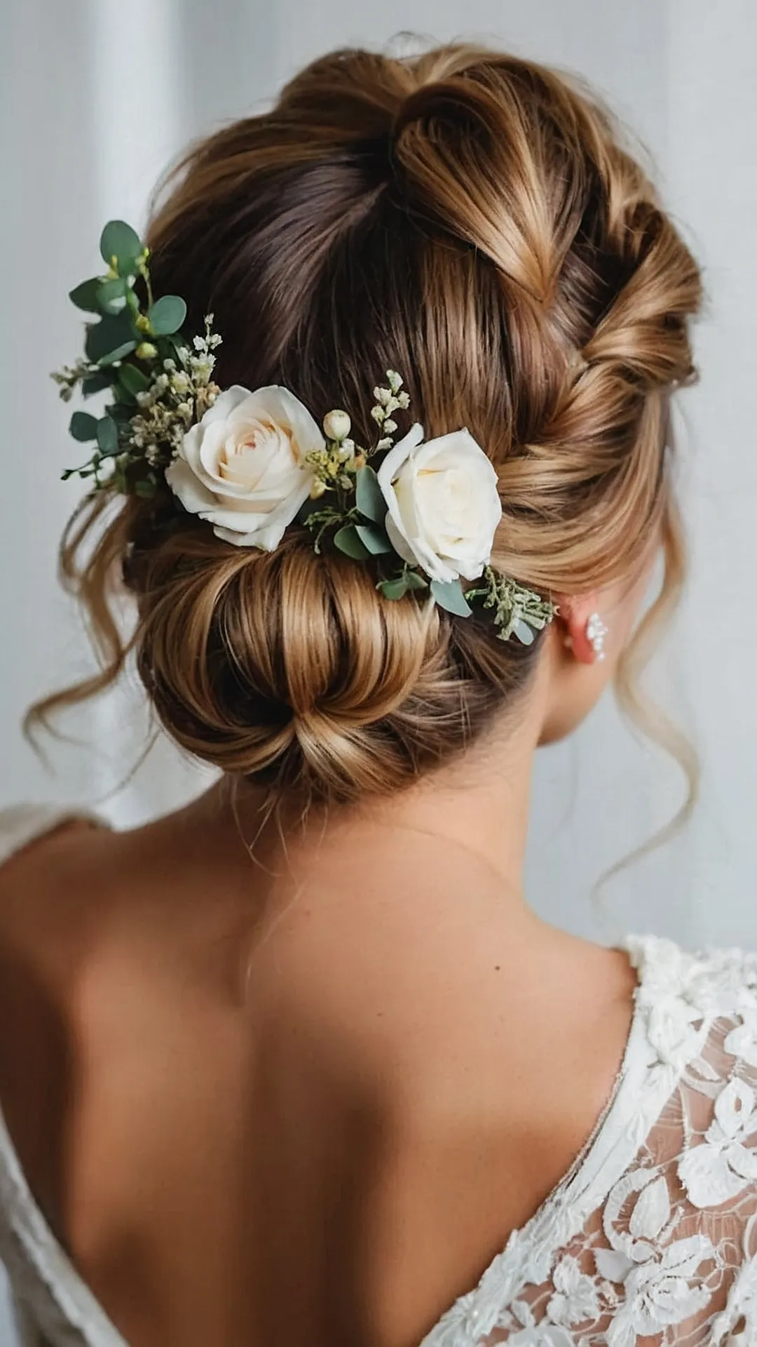 Blooming Bridal Buns