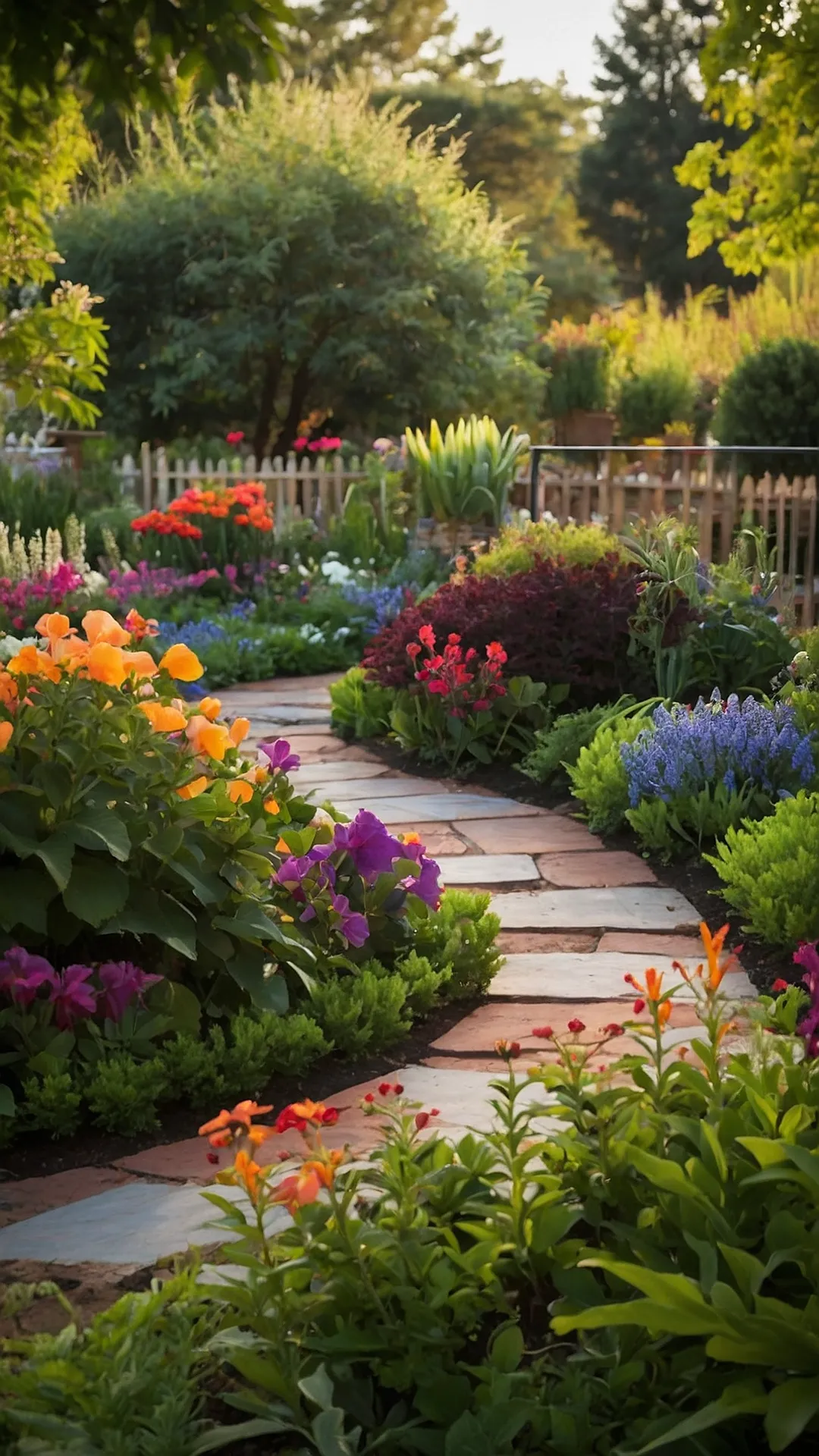 Enchanted Flower Path