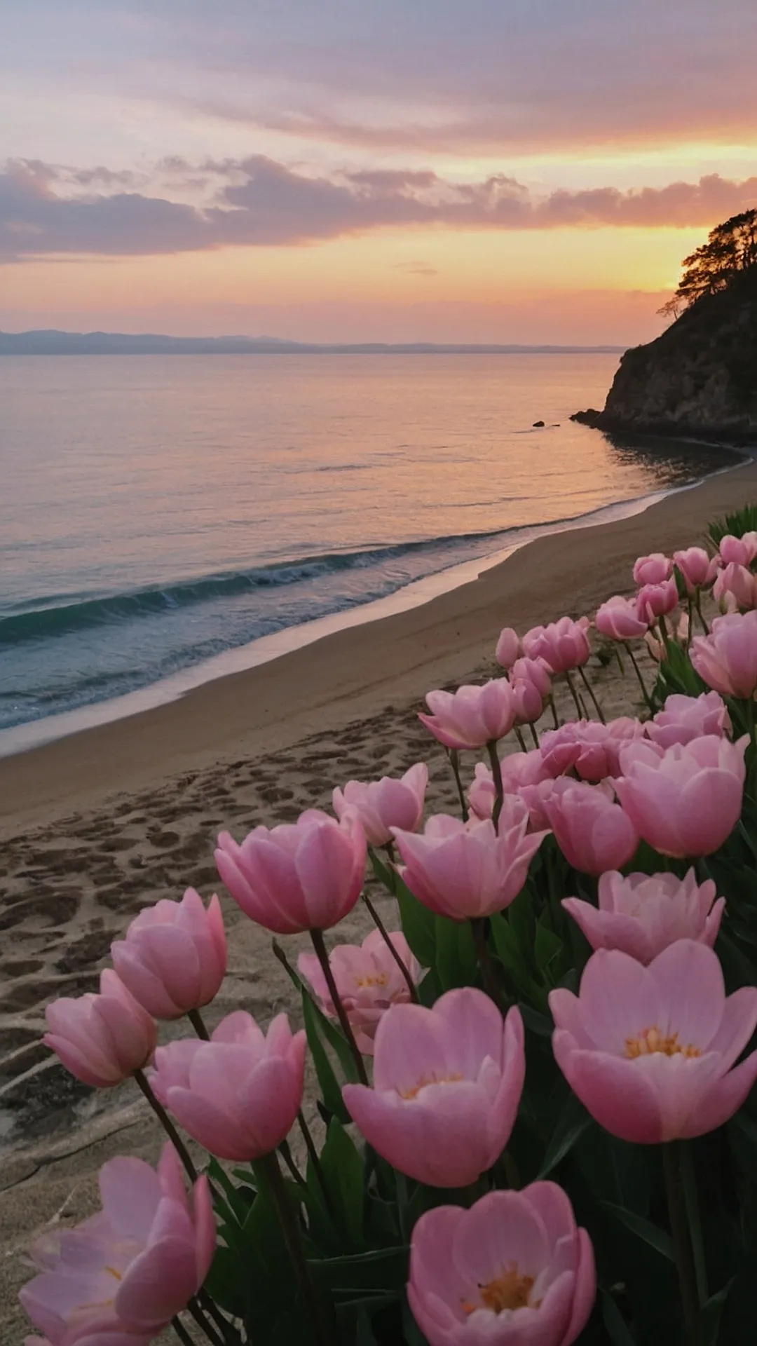 Sunset Tulips