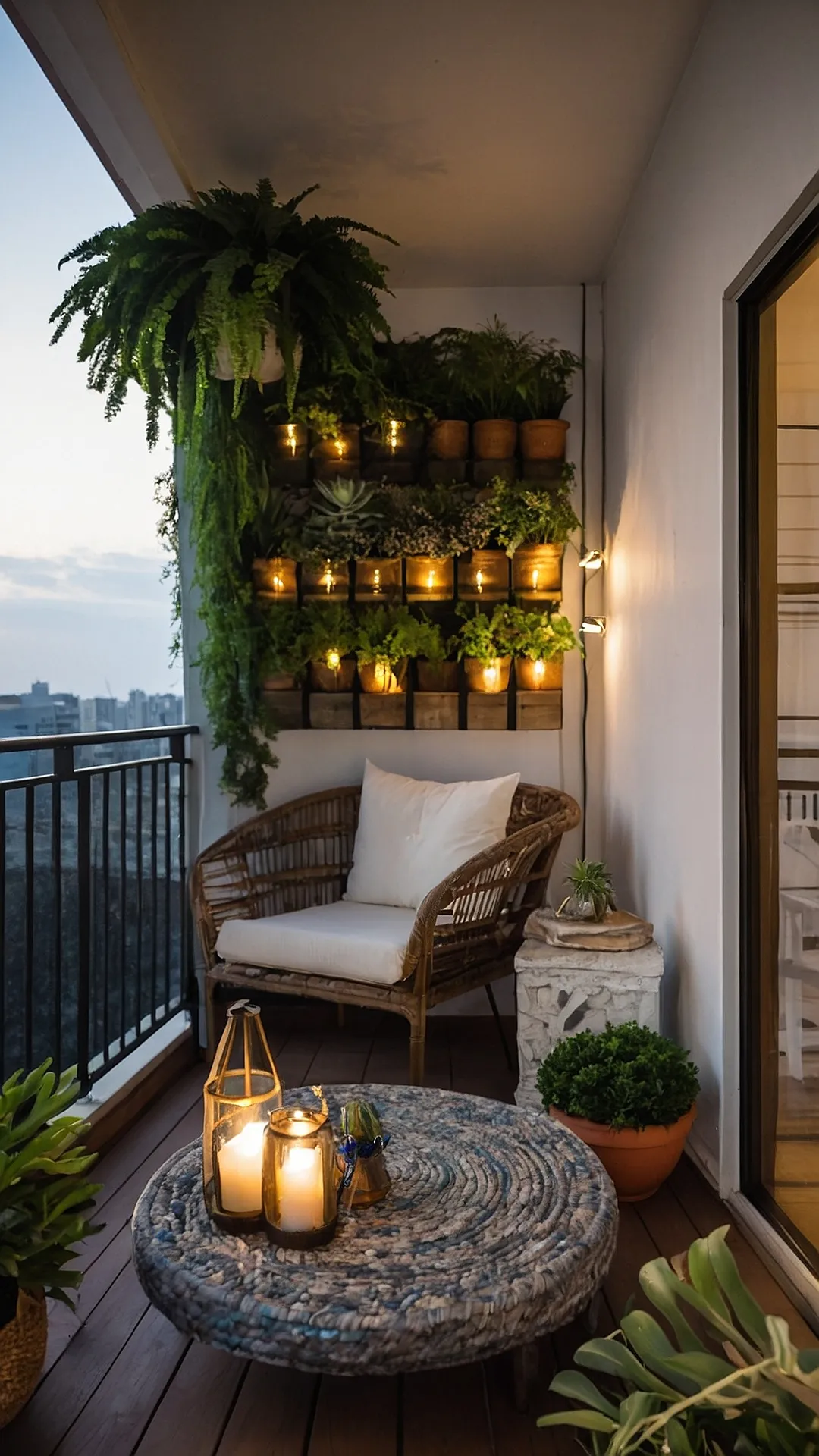 City Balcony Retreat