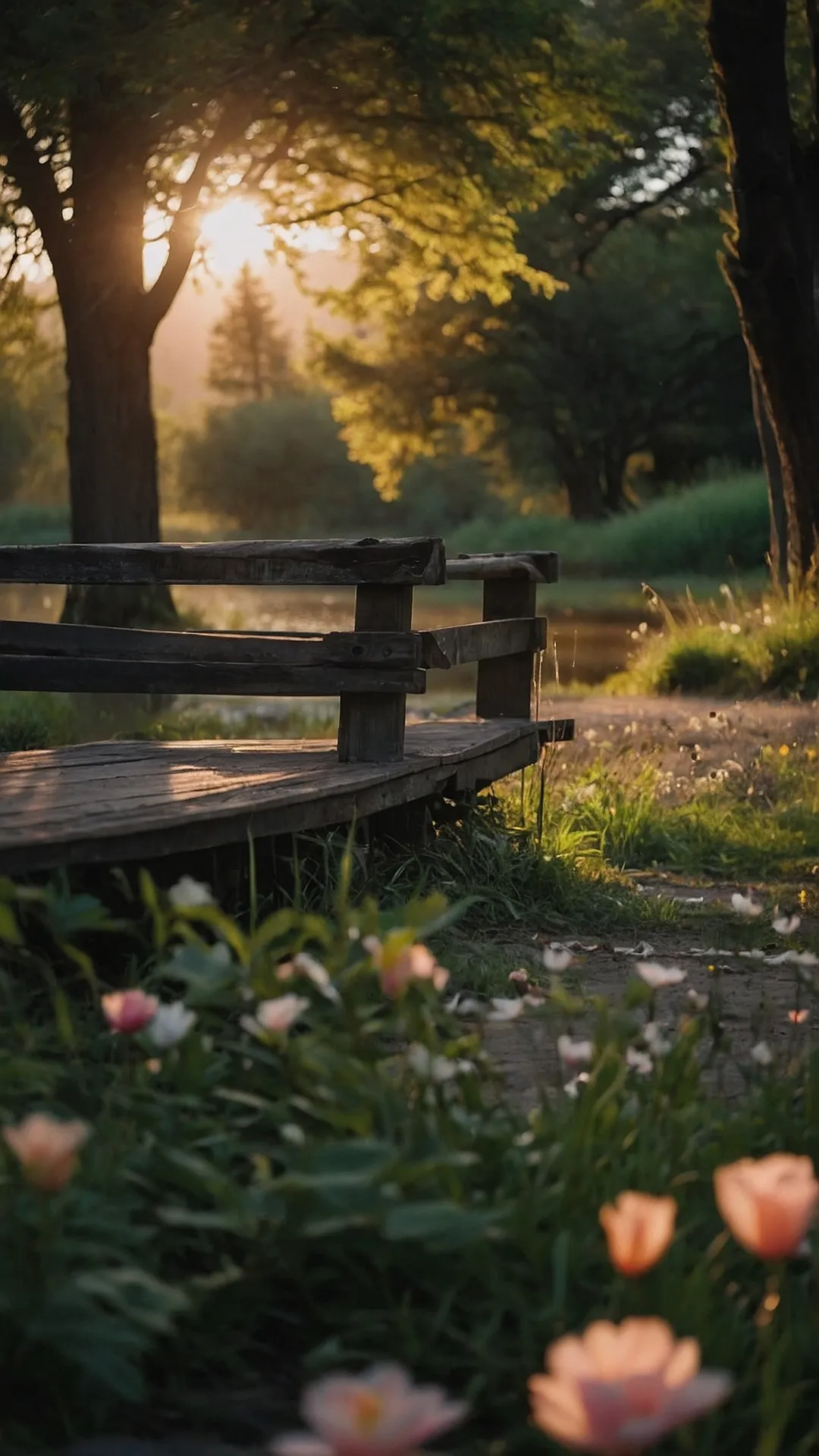 Wooden Perch Sunset