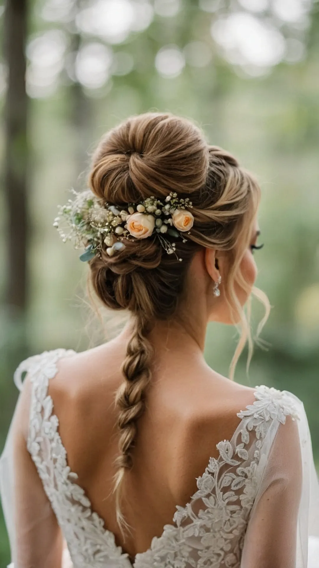 Romantic Floral Hair