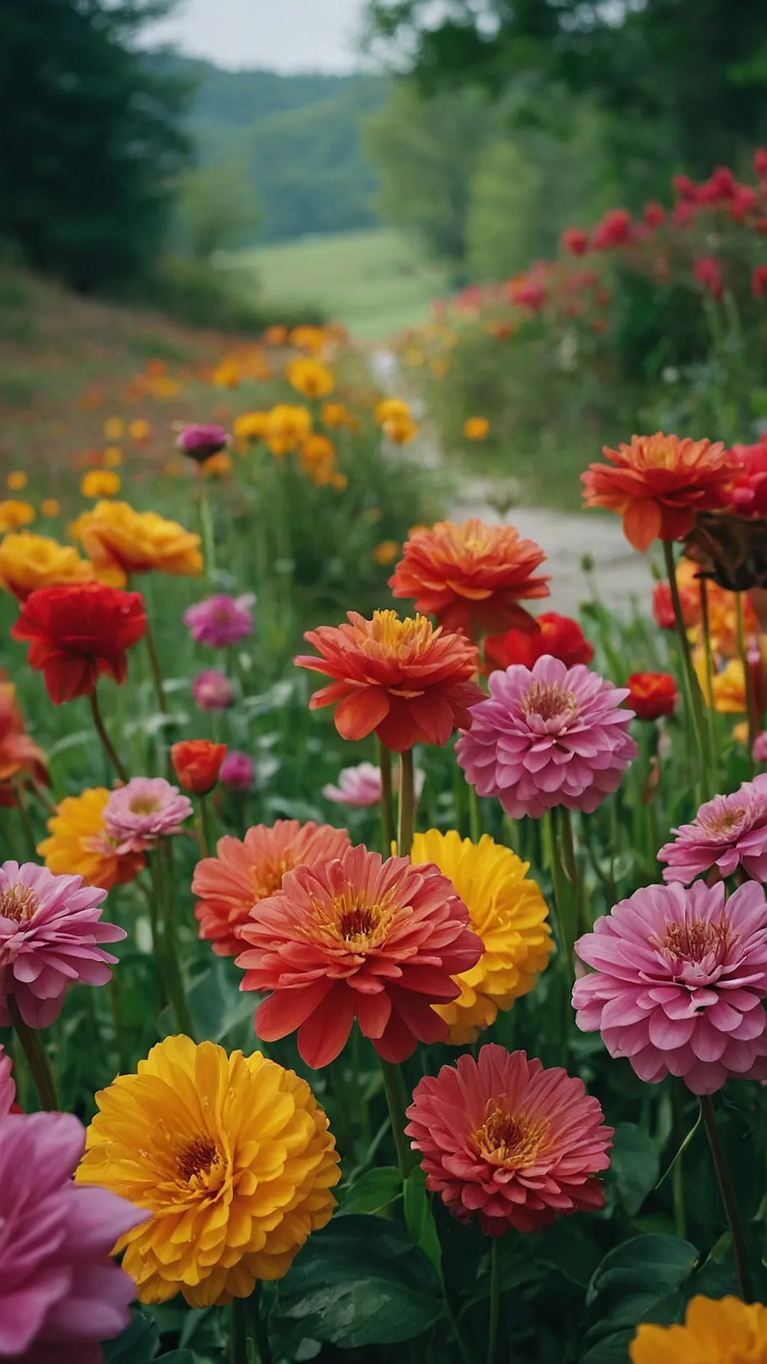 Flower Path to Peace