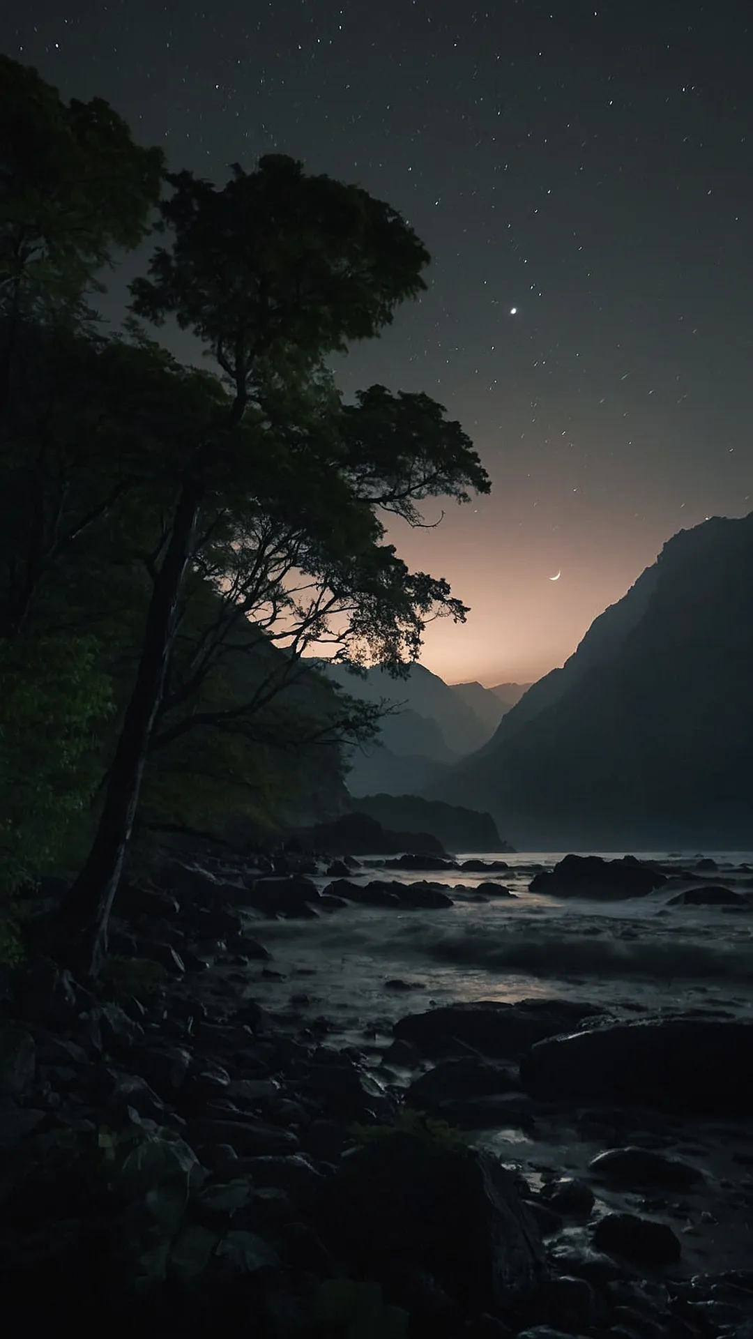 Ocean's Starry Gaze